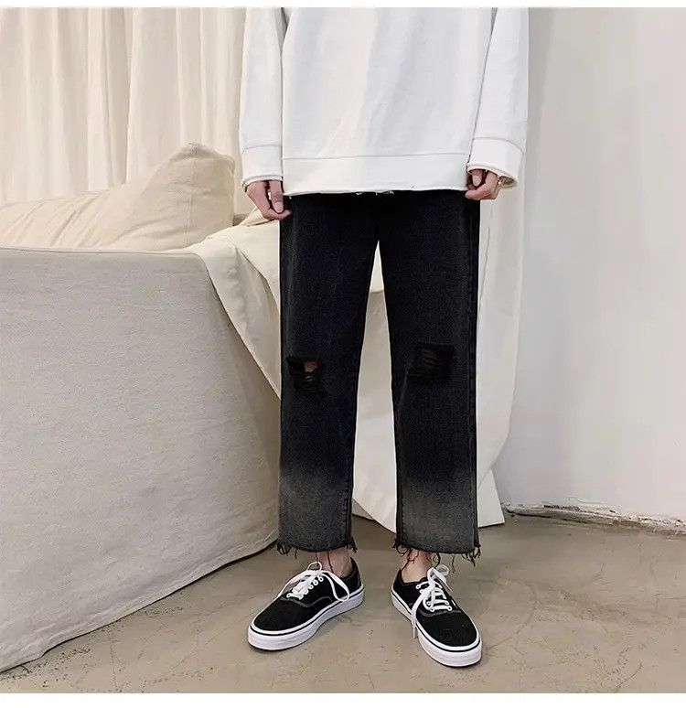 Japanese Brand Loose hip-hop ripped jeans Size US 30 / EU 46 - 3 Thumbnail