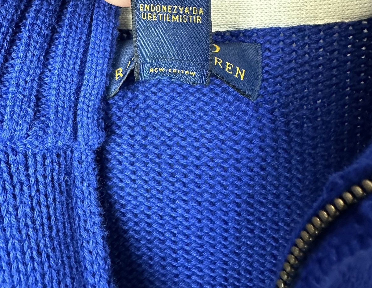 Ralph Lauren Polo Ralph Lauren Half Zip Knitted Sweater Size L (14-16) Size XS / US 0-2 / IT 36-38 - 6 Thumbnail