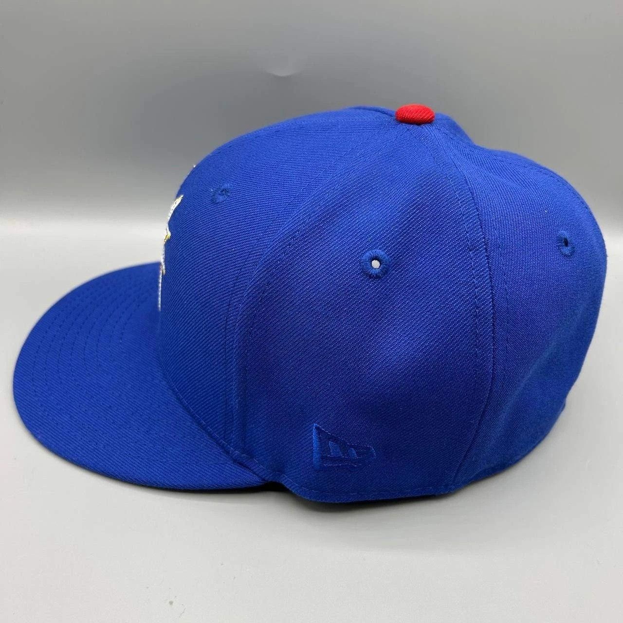 New Era New York Rangers Hat Men 7 1/4 Blue NHL Fitted Cap Hatclub Size ONE SIZE - 7 Thumbnail