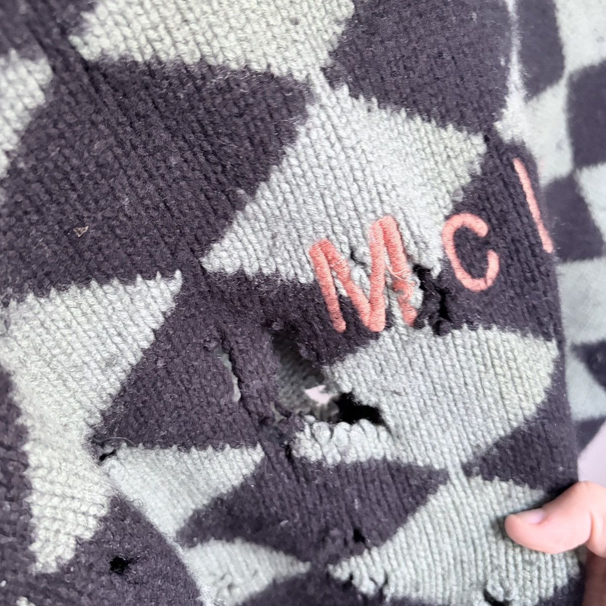 Rhude Rhude x McLaren Flag Checkered Sample Polo Sweater Size US M / EU 48-50 / 2 - 6 Thumbnail