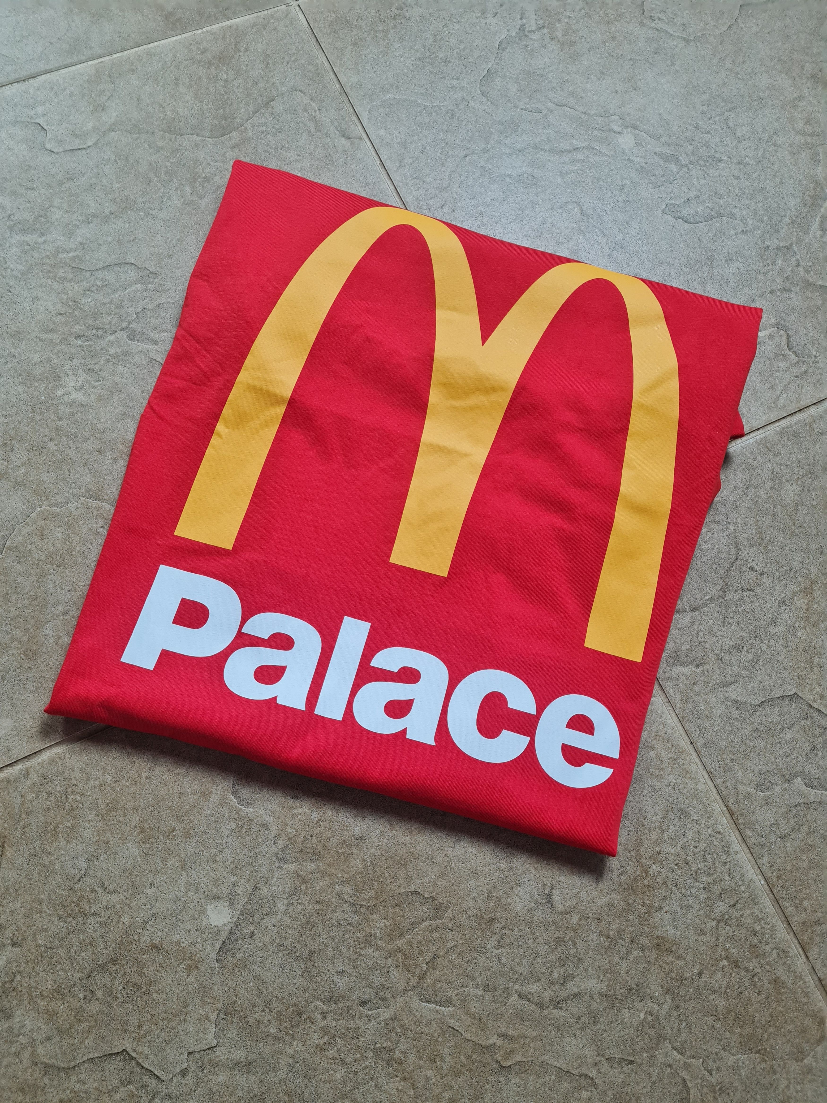 Palace Vintage Rare T-shirt PALACE McDonald's red size XL Size US XL / EU 56 / 4 - 12 Thumbnail