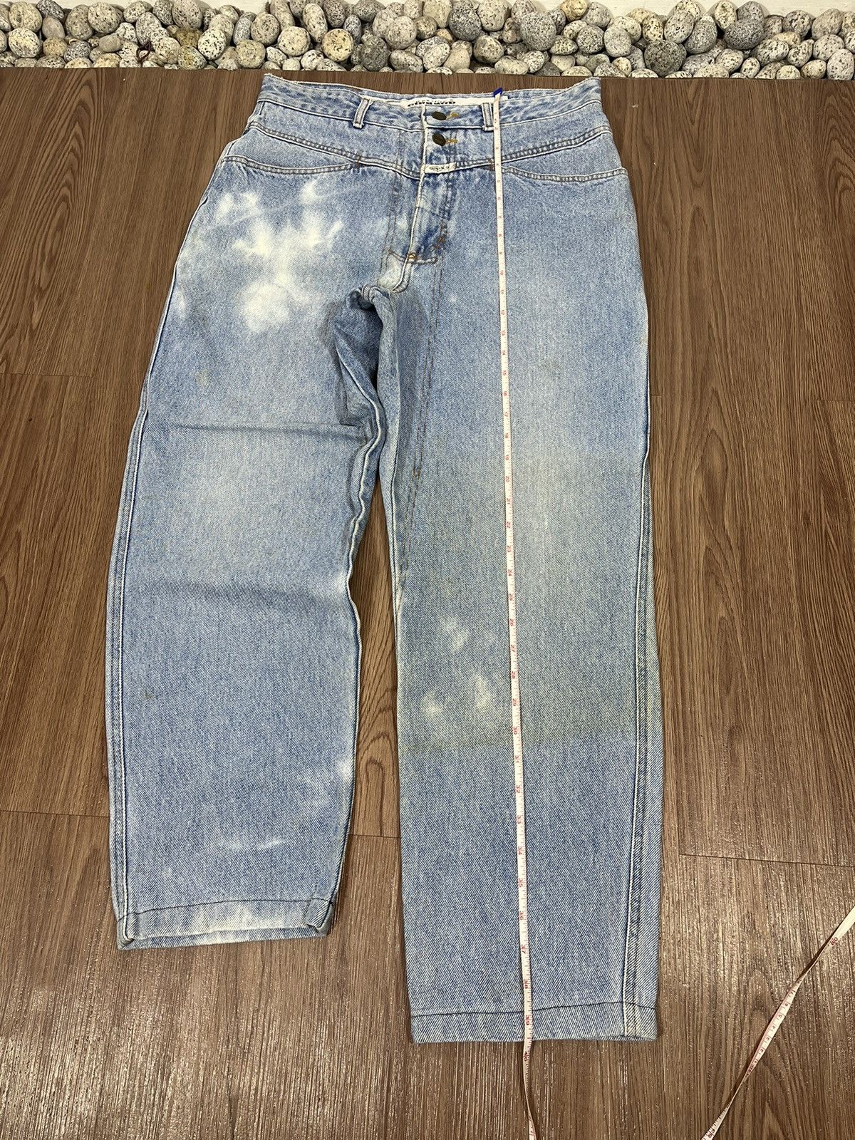 Marithe + Francois Girbaud Marithé François Girbaud Vintage Stone Washed Jeans Size US 33 - 19 Thumbnail