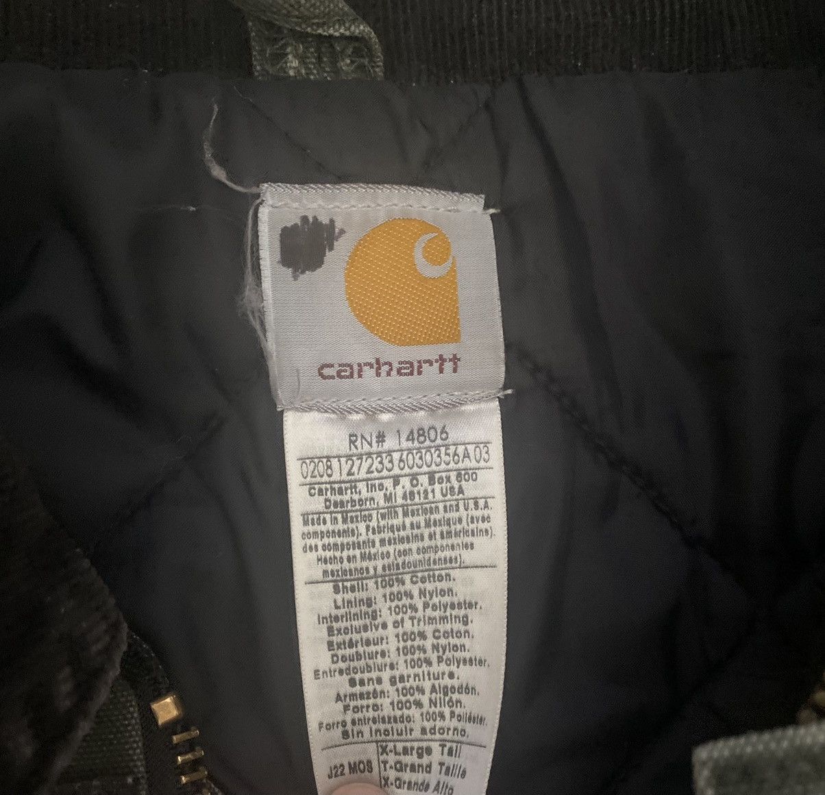 Carhartt Carhartt jacket Size US XL / EU 56 / 4 - 4 Thumbnail
