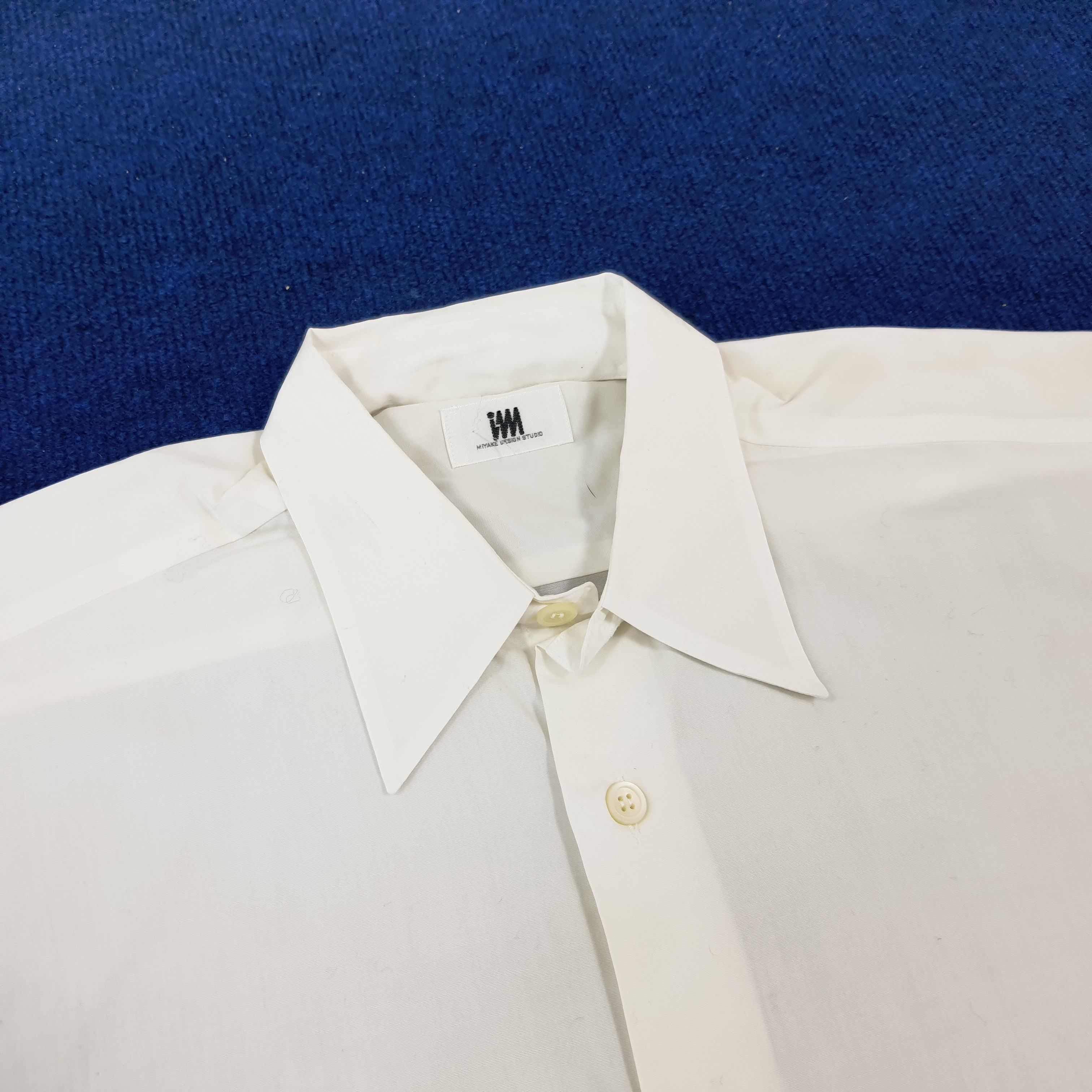 Designer × Issey Miyake × Vintage Vintage Im by Issey Miyake Japanese Brand Button Up Shirt Size US M / EU 48-50 / 2 - 2 Thumbnail