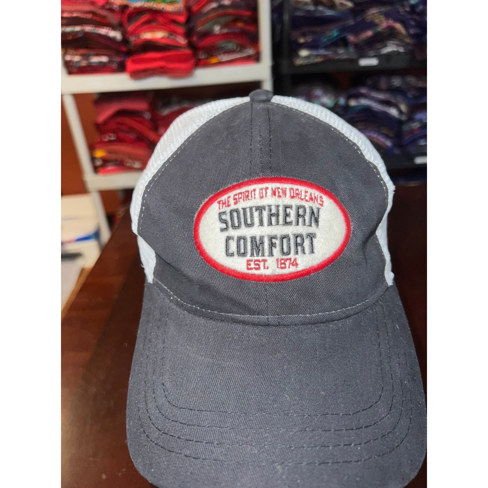 Vintage Southern Comfort Hat Spirit Of New Orleans Cap Headwear Size ONE SIZE - 2 Thumbnail