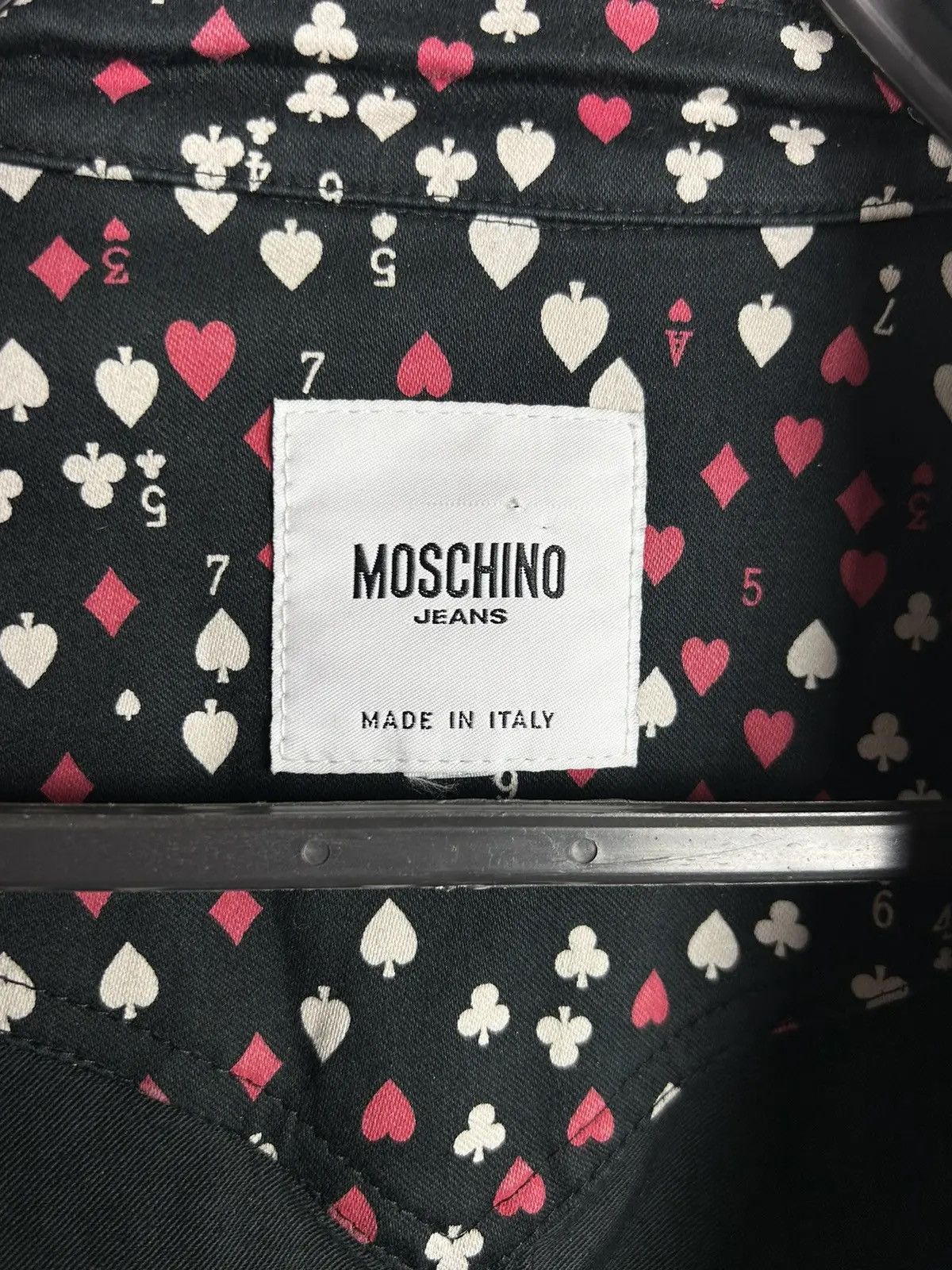 Love Moschino Vintage Moschino Jeans Poker Playing Cards AOP Blazer Size M / US 6-8 / IT 42-44 - 3 Thumbnail