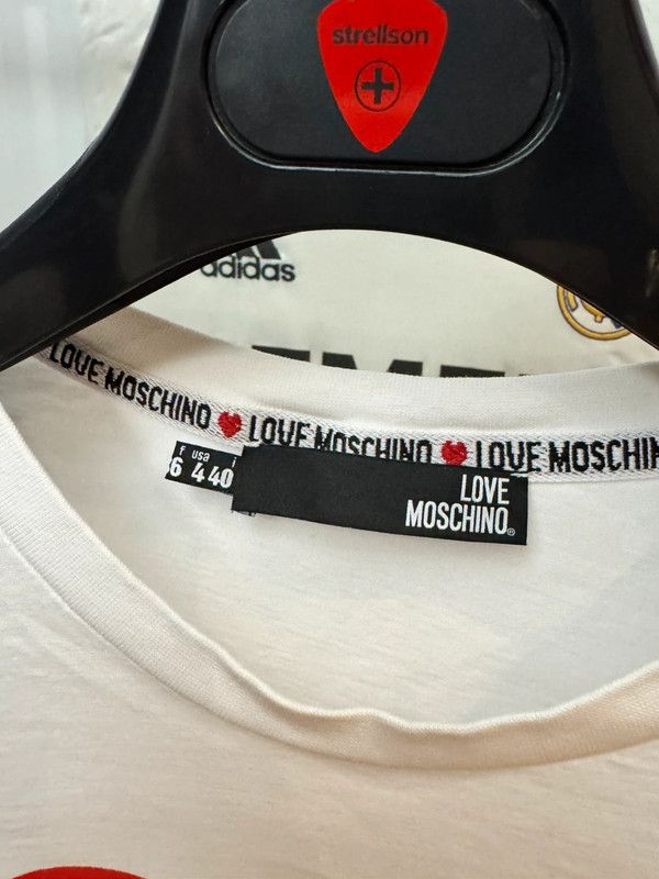 Love Moschino Love Moschino Heart Logo Women S T-Shirt Size S / US 4 / IT 40 - 2 Thumbnail