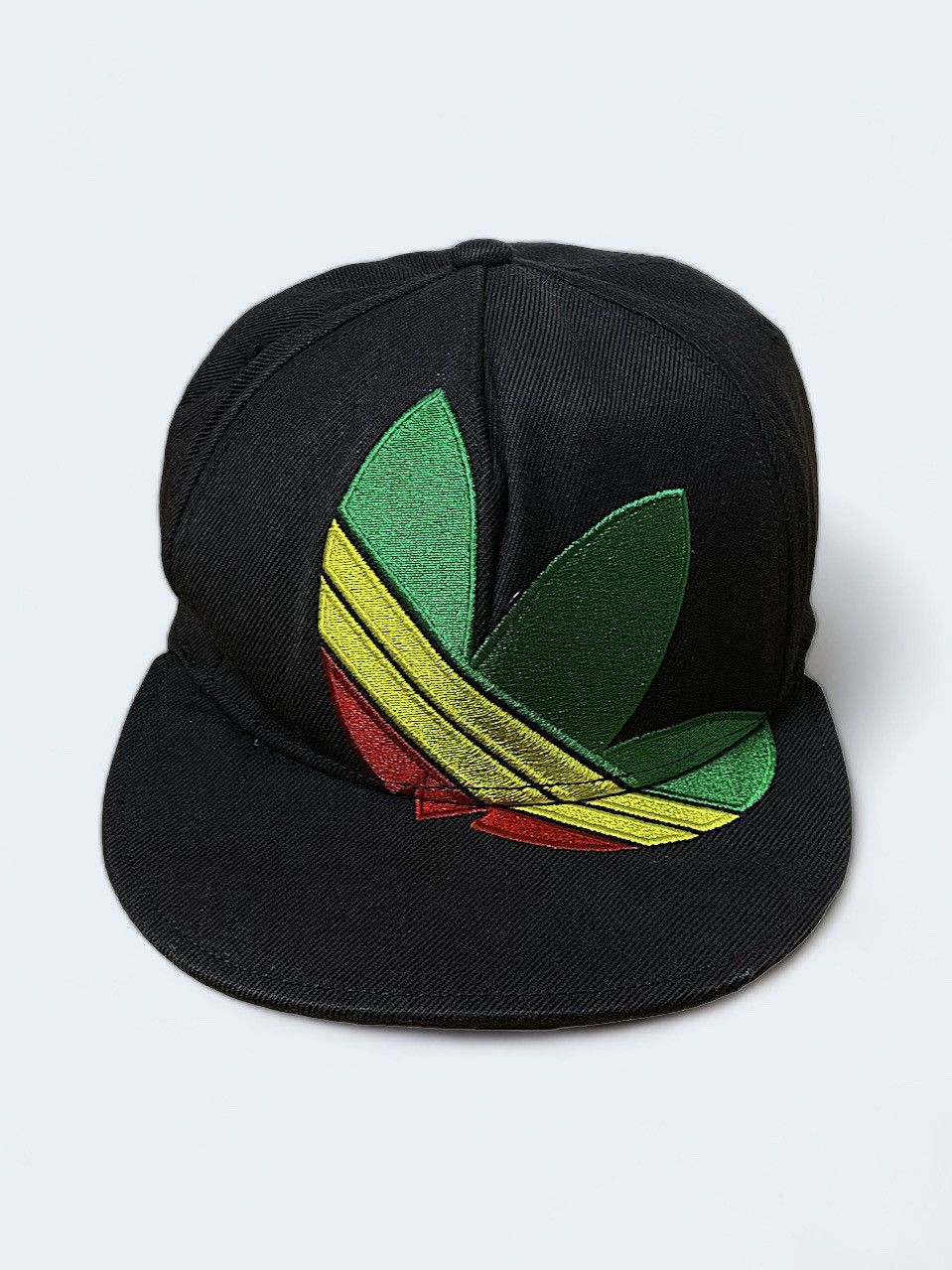 Adidas ️Adidas Rasta Cap Vintage Big Trefoil Logo Jamaica | Grailed