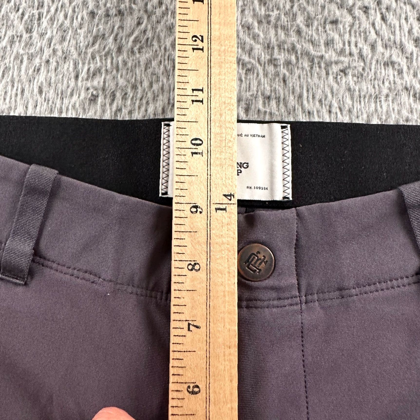 Reigning Champ Reigning Champ Pants Mens 28 Slim Stretch Tapered Chino Purple Casual Full Front Flat Front Branded Button Size US 28 / EU 44 - 6 Thumbnail