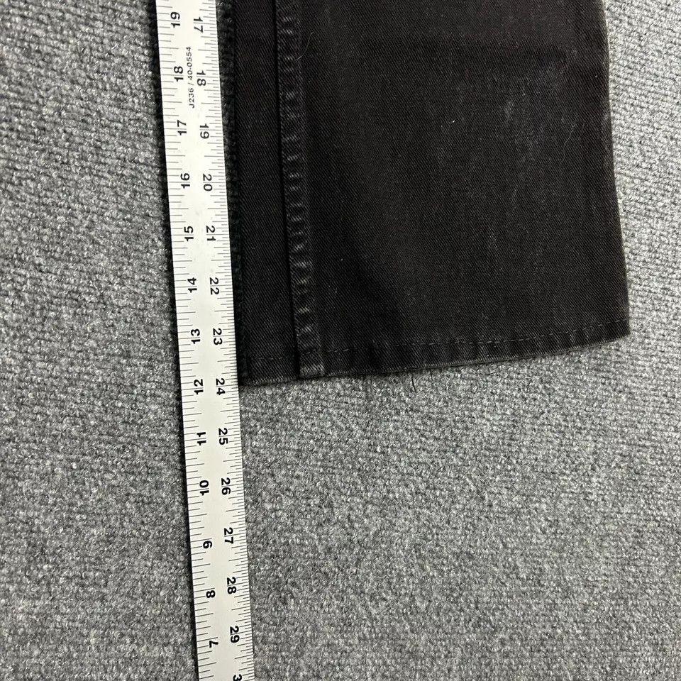 Gap × Vintage Gap Jeans Women 1 X-Short Flare Denim Charcoal Wash Y2K Size 26" / US 2 / IT 38 - 3 Thumbnail