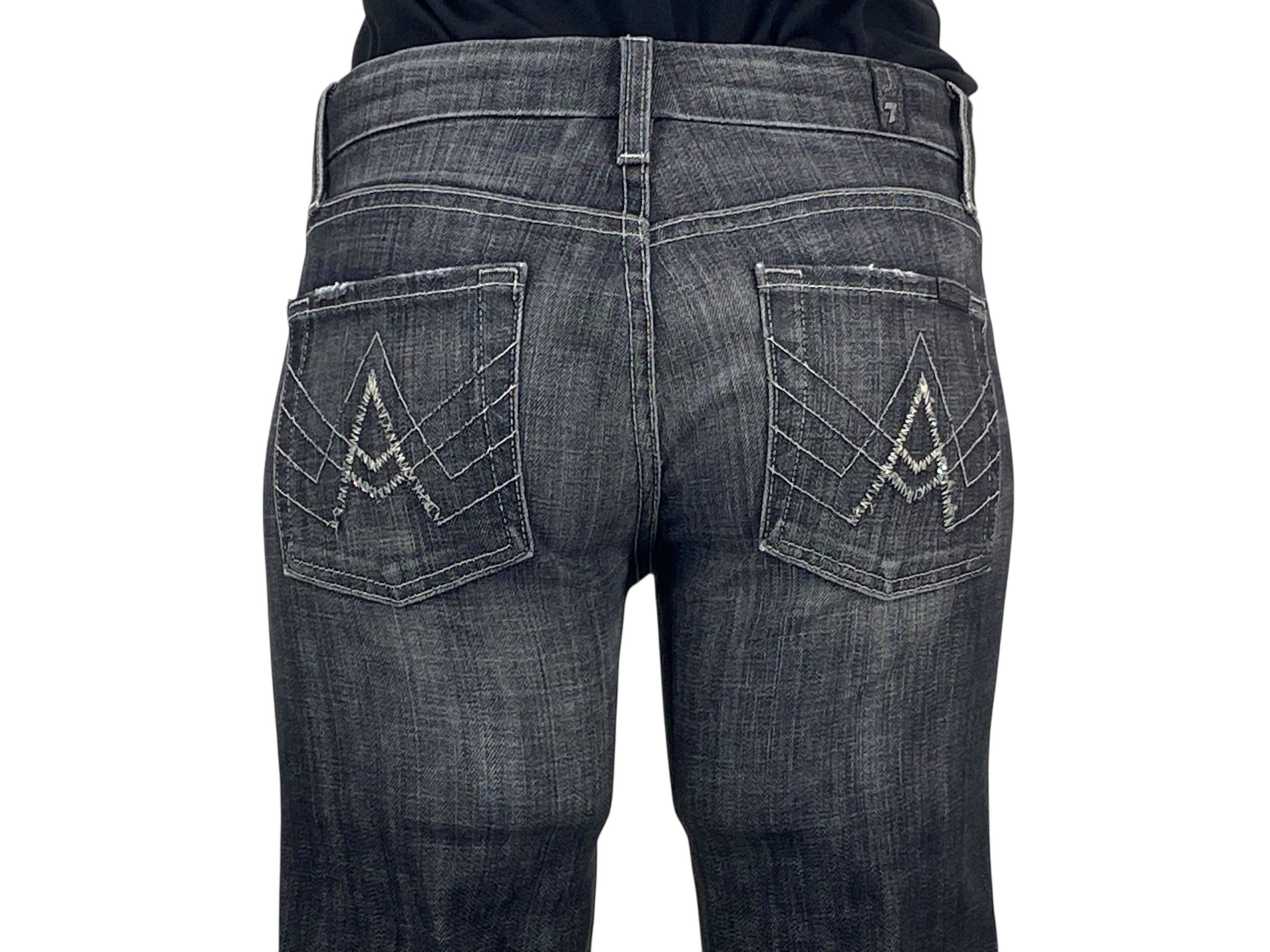 7 For All Mankind × Japanese Brand 7 for all mankind Flare Jeans Size 25" / US 0 / IT 36 - 5 Thumbnail