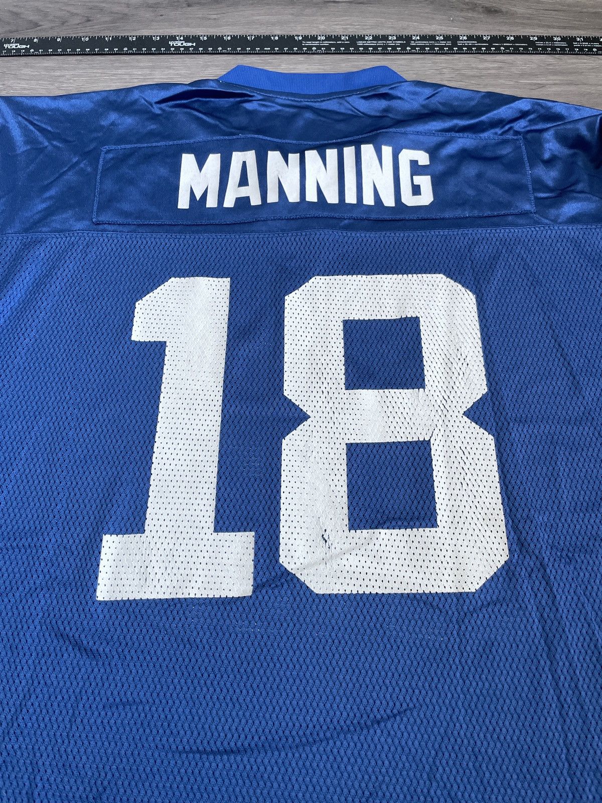 NFL Y2K Indianapolis Colts “Peyton Manning” Jersey (Sz.XL) Size US XL / EU 56 / 4 - 5 Thumbnail