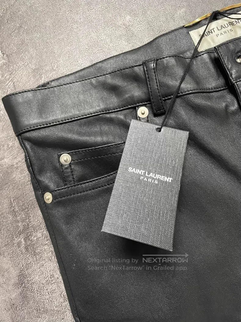 Saint Laurent Paris Saint Laurent Paris size F42 Sheepskin Pants Size 23" - 4 Thumbnail