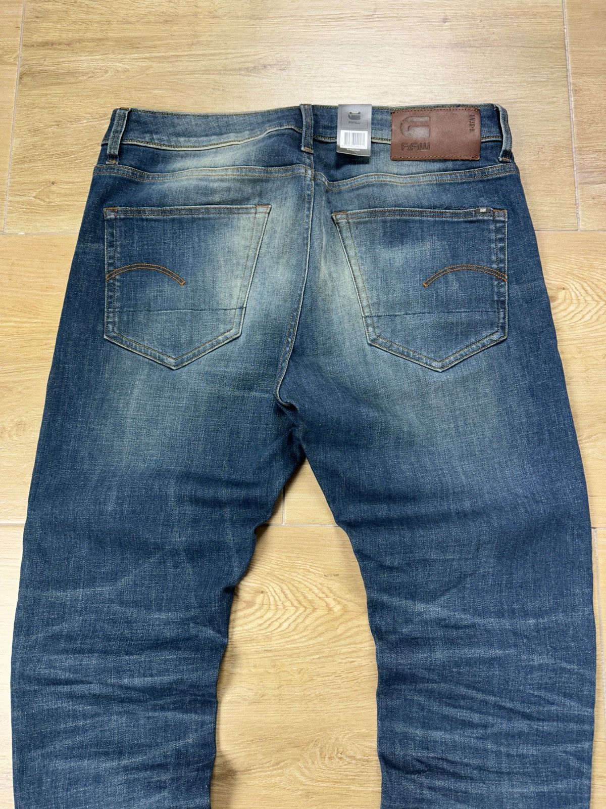 G-Star NEW🏷️ G-Star Raw 3301 Slim Denim Jeans Size US 33 - 8 Thumbnail