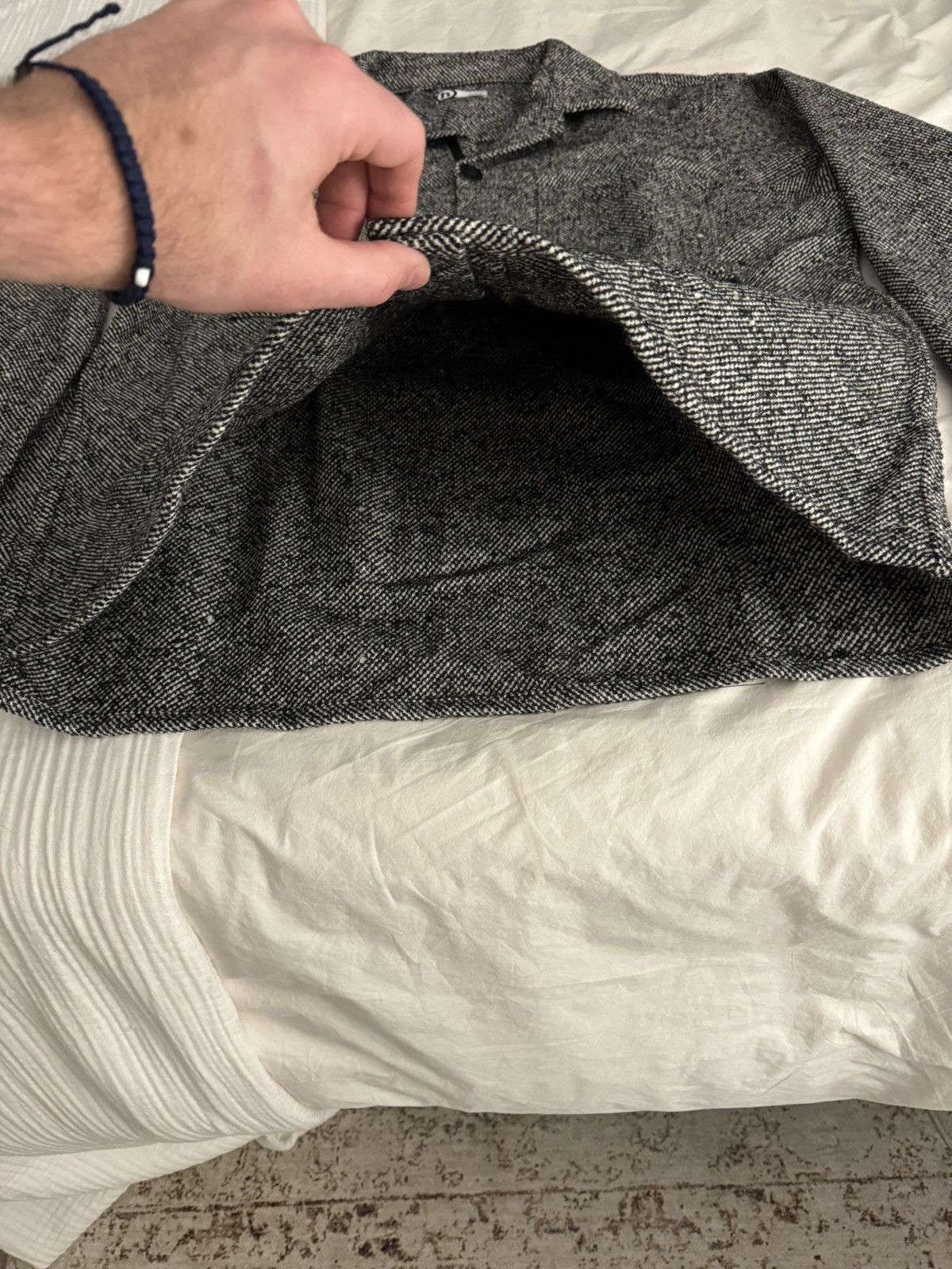 HIDDEN HIDDEN NY 2 Pocket Overshirt (Size Large) Size US L / EU 52-54 / 3 - 6 Thumbnail