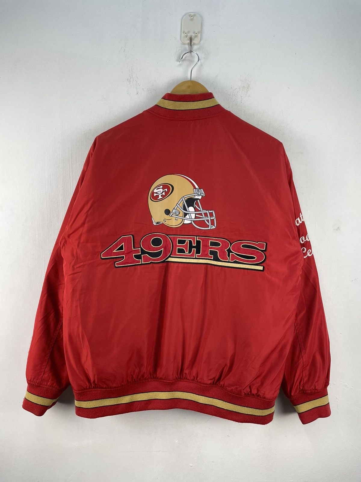 NFL Vintage San Francisco 49ers Bomber Jacket NFL Size US L / EU 52-54 / 3 - 8 Thumbnail