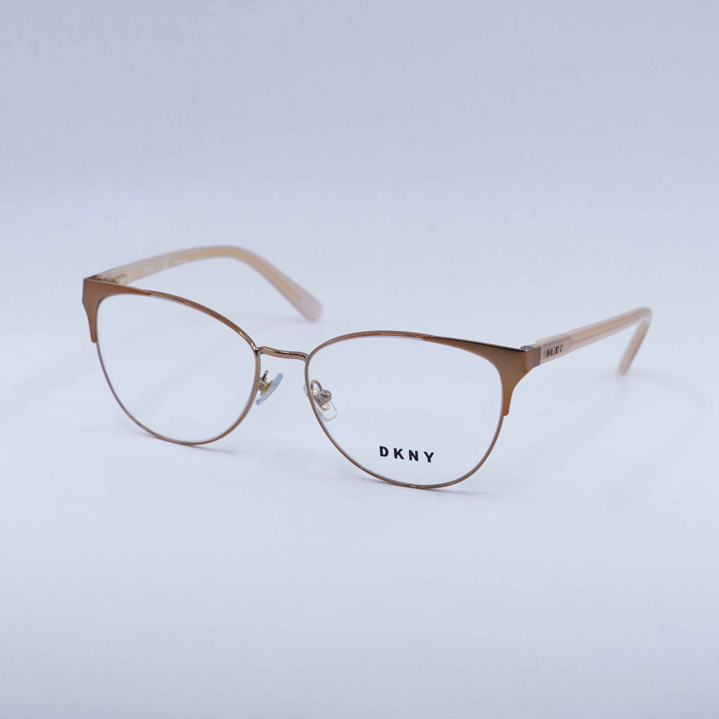DKNY Dkny DY5654 1242 Eyeglasses Rose Gold 54mm Cat Eye Frame Size ONE SIZE - 1 Thumbnail