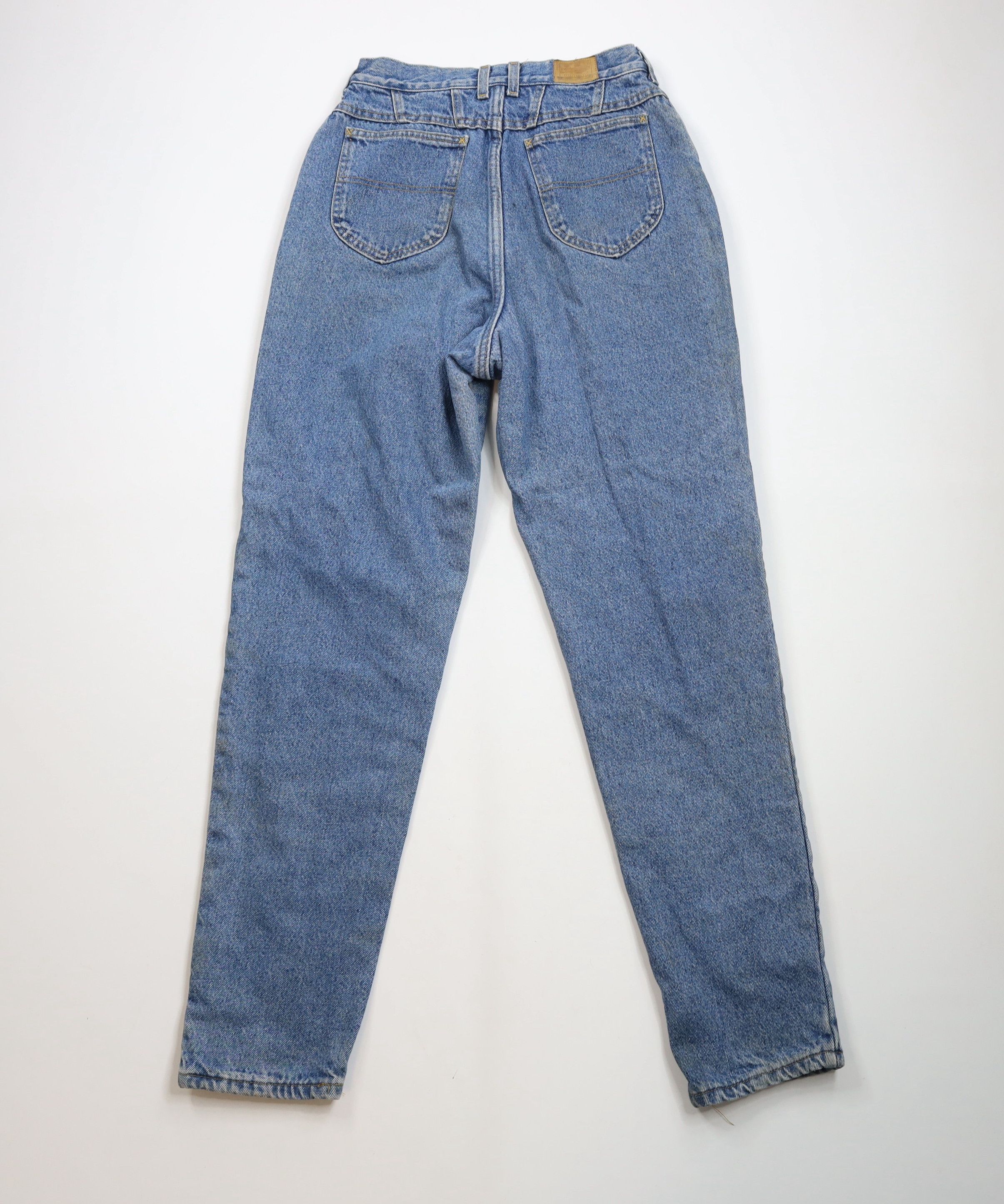 L.L. Bean × Vintage Vintage 90s LL Bean Flannel Lined Tapered Leg Denim Jeans Size 36" / US 14 / IT 50 - 10 Thumbnail