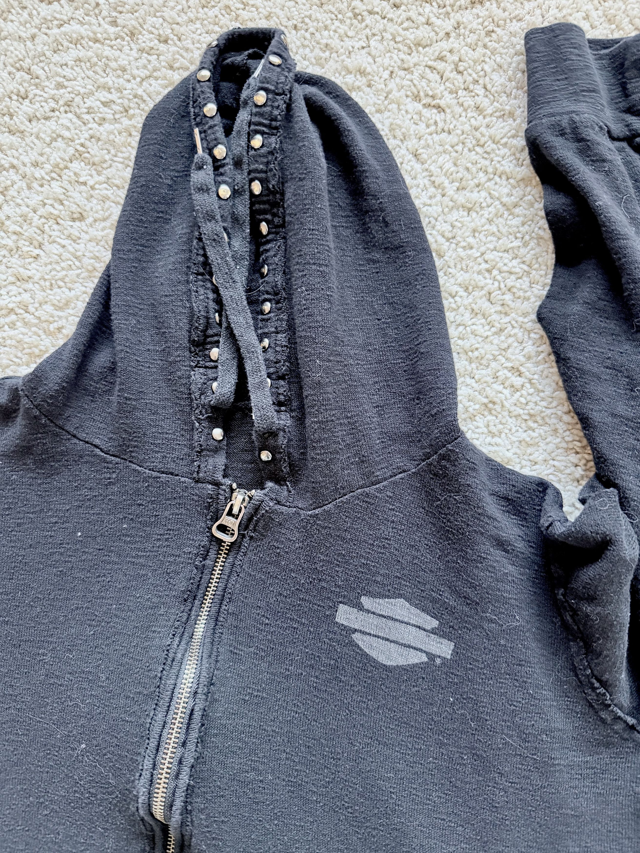 Harley Davidson Harley Davidson Bedazzled Hoodie Size XL / US 12-14 / IT 48-50 - 4 Thumbnail