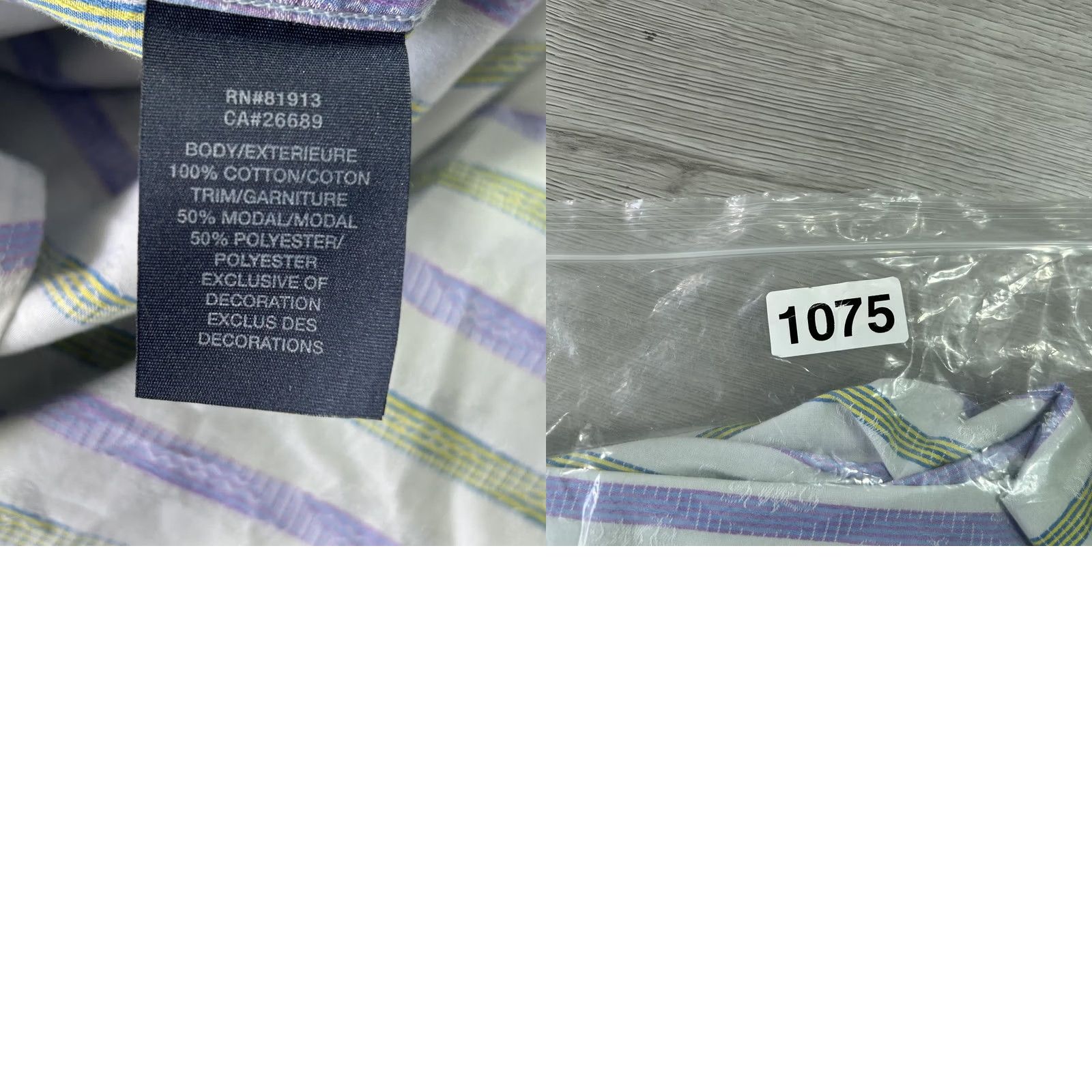 Robert Graham Robert Graham Shirt Mens M Green Purple Stripe Long Sleeve Button-Up Casual Size US M / EU 48-50 / 2 - 9 Thumbnail