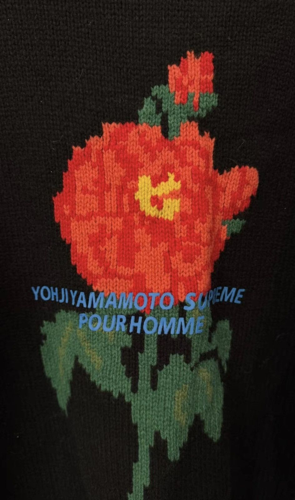 Yohji Yamamoto Supreme yohji yamamoto sweater black Size US M / EU 48-50 / 2 - 2 Thumbnail