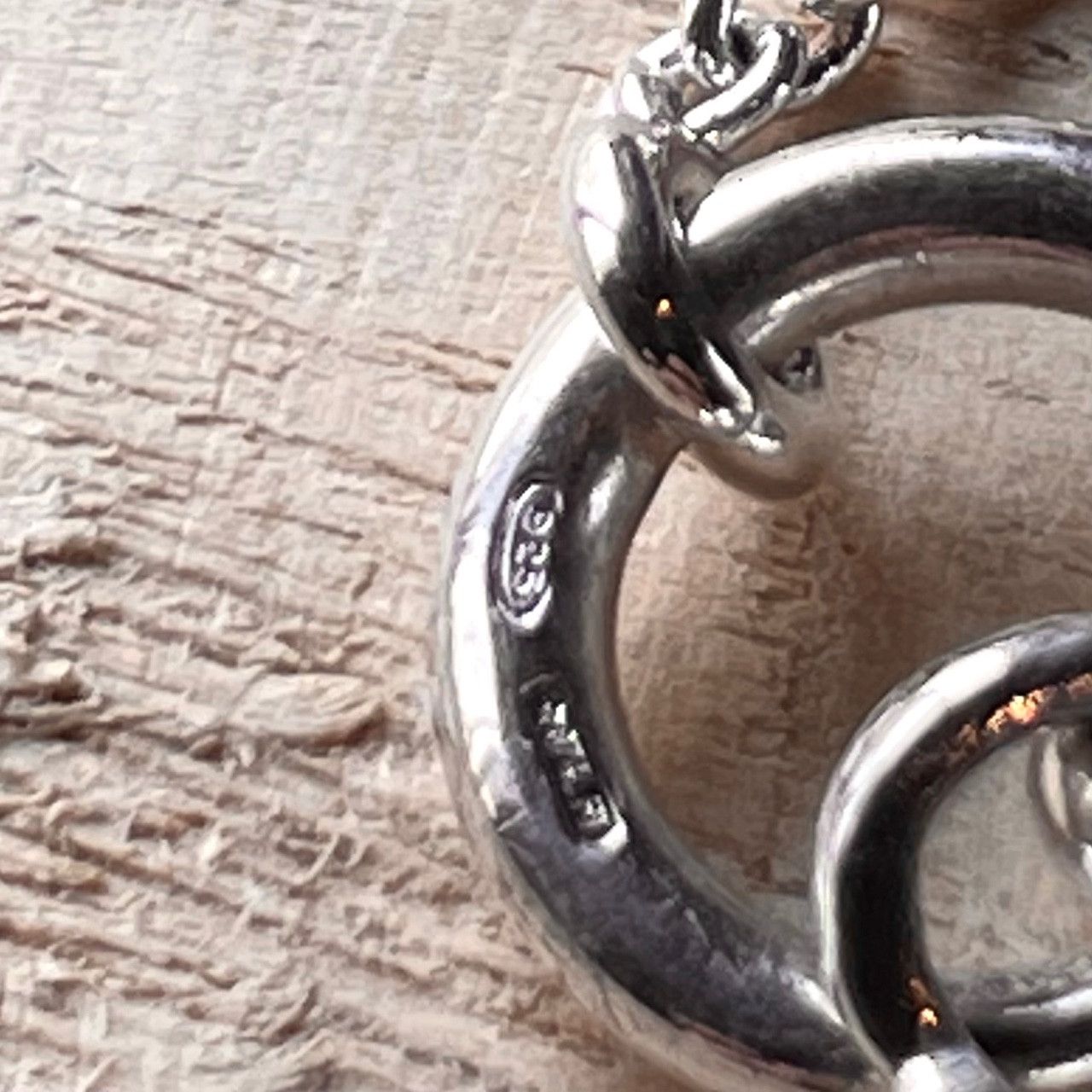 Hermes Hermès Silver Amulette Kelly Charm Chain Necklace Size ONE SIZE - 5 Thumbnail