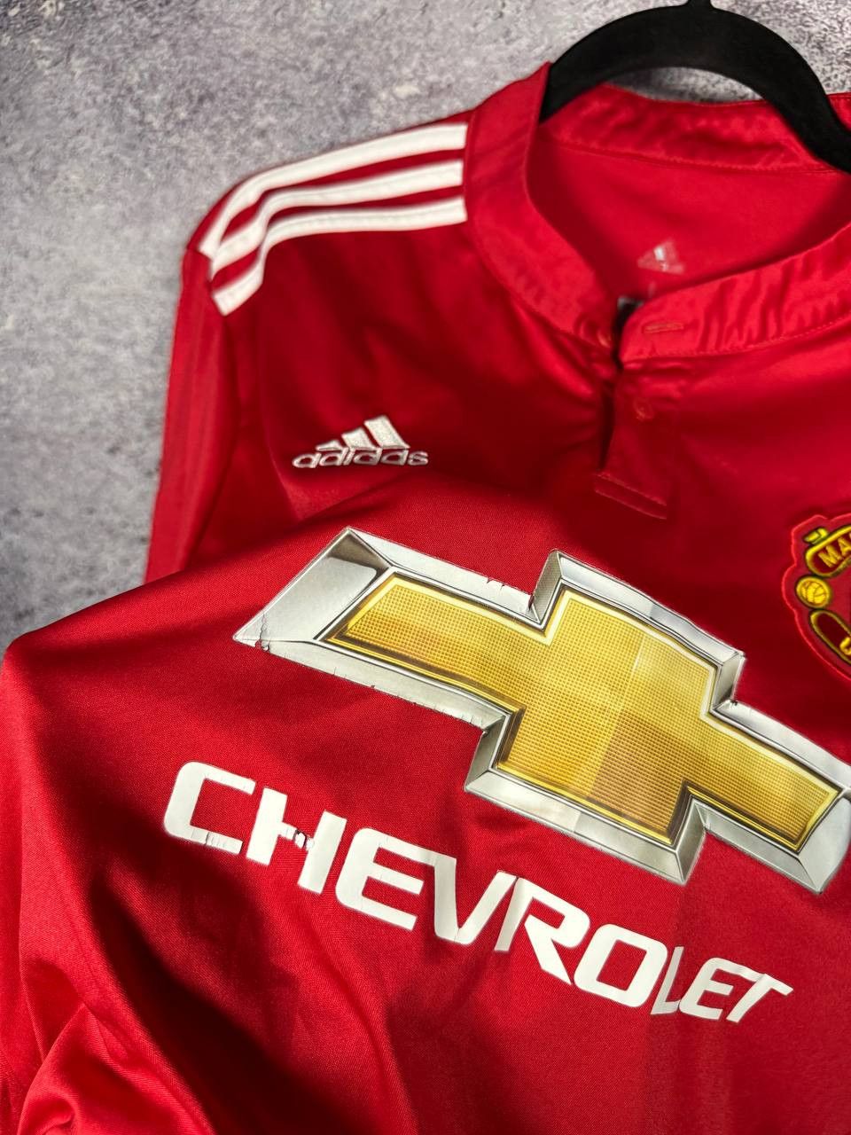 Vintage MATA Manchester United 2017/18 Fan Soccer Jersey Medium Size US M / EU 48-50 / 2 - 7 Thumbnail