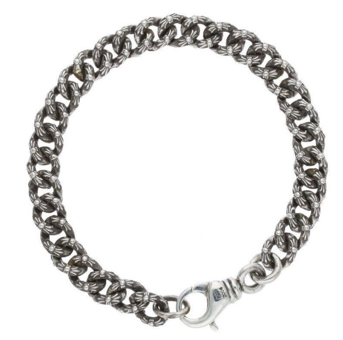 Chrome Hearts Chrome Hearts Extra Fancy Mini Silver Bracelet Size ONE SIZE - 2 Thumbnail