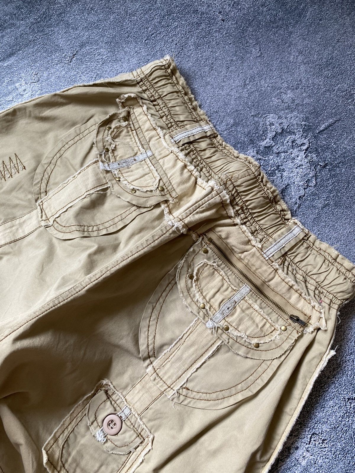 Hysteric Glamour VNTG Baggy Ribbed Edges Wide Pants Type Kapital Ifsixwasnine Size US 30 / EU 46 - 11 Thumbnail