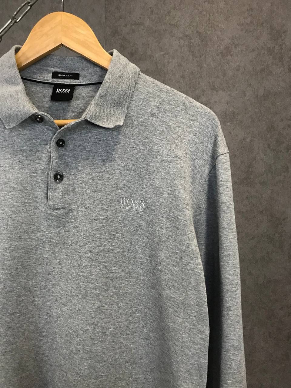 Designer Hugo Boss luxury designer logo polo sweatshirt Size US S / EU 44-46 / 1 - 2 Thumbnail