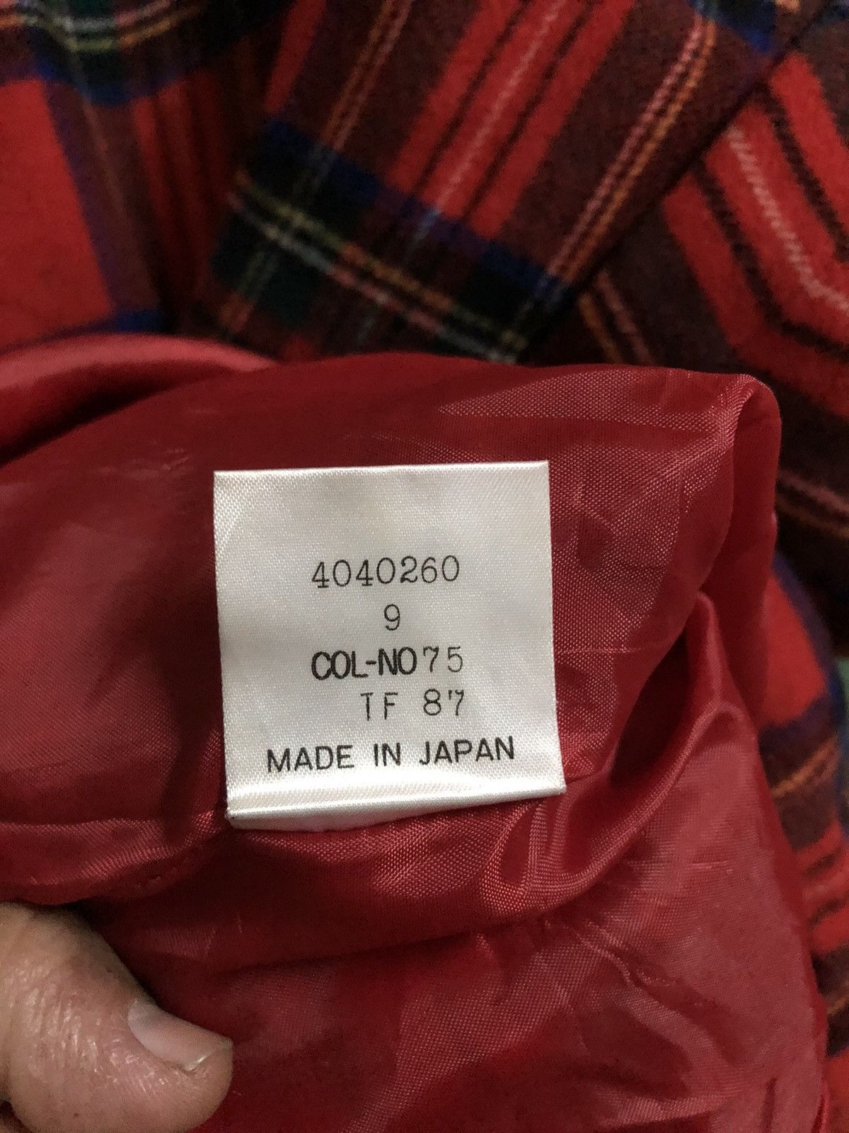 Norma Kamali × Vintage Vintage Norma Kamali Tartan Jacket Size M / US 6-8 / IT 42-44 - 5 Thumbnail