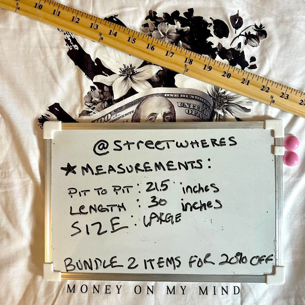 Other NWT THRT Money On My Mind T-shirt Men’s L | Streetwear Trap Size US L / EU 52-54 / 3 - 7 Thumbnail