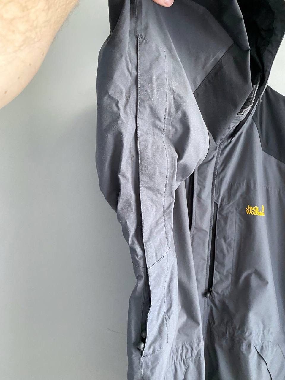 Jack Wolfskin Jack Wolfskin Texapore Men's Waterproof Hooded Jacket, XXXL Size US XXL / EU 58 / 5 - 9 Thumbnail