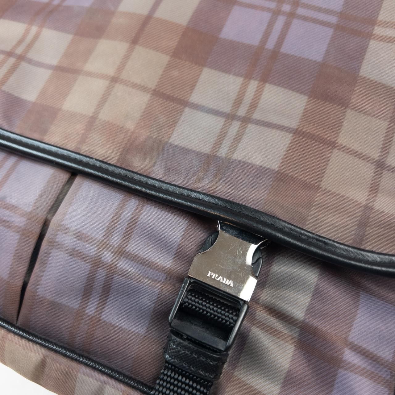 Prada Vintage Prada Tartan Cross Body Bag Size ONE SIZE - 7 Thumbnail