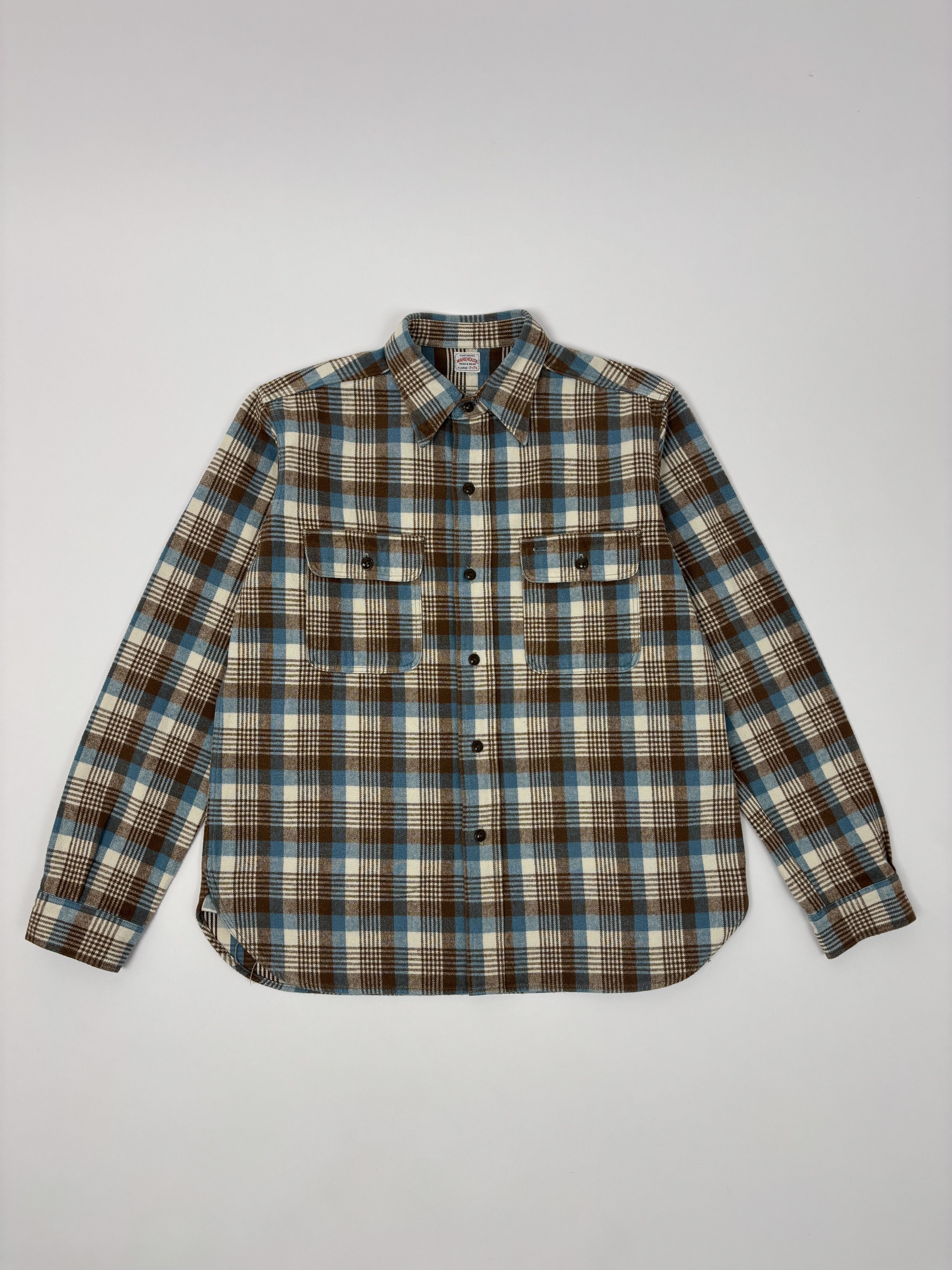 Warehouse & Co. Warehouse & Co 3104 Flannel Shirt Size US XL / EU 56 / 4 - 2 Thumbnail