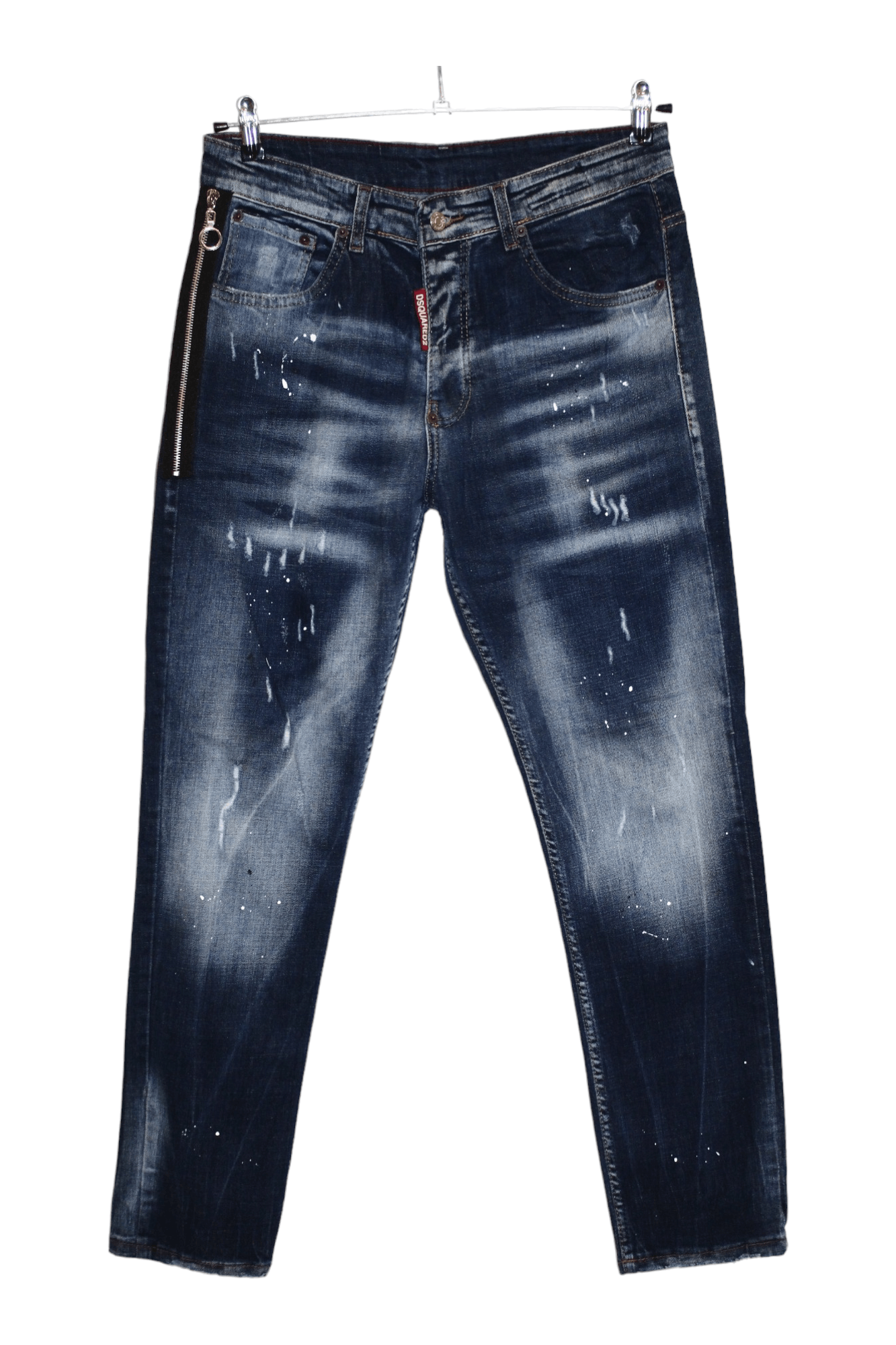 Dsquared2 Dsquared2 Limited Edition Twins Slim Splash Faded Jeans Size US 32 / EU 48 - 1 Thumbnail