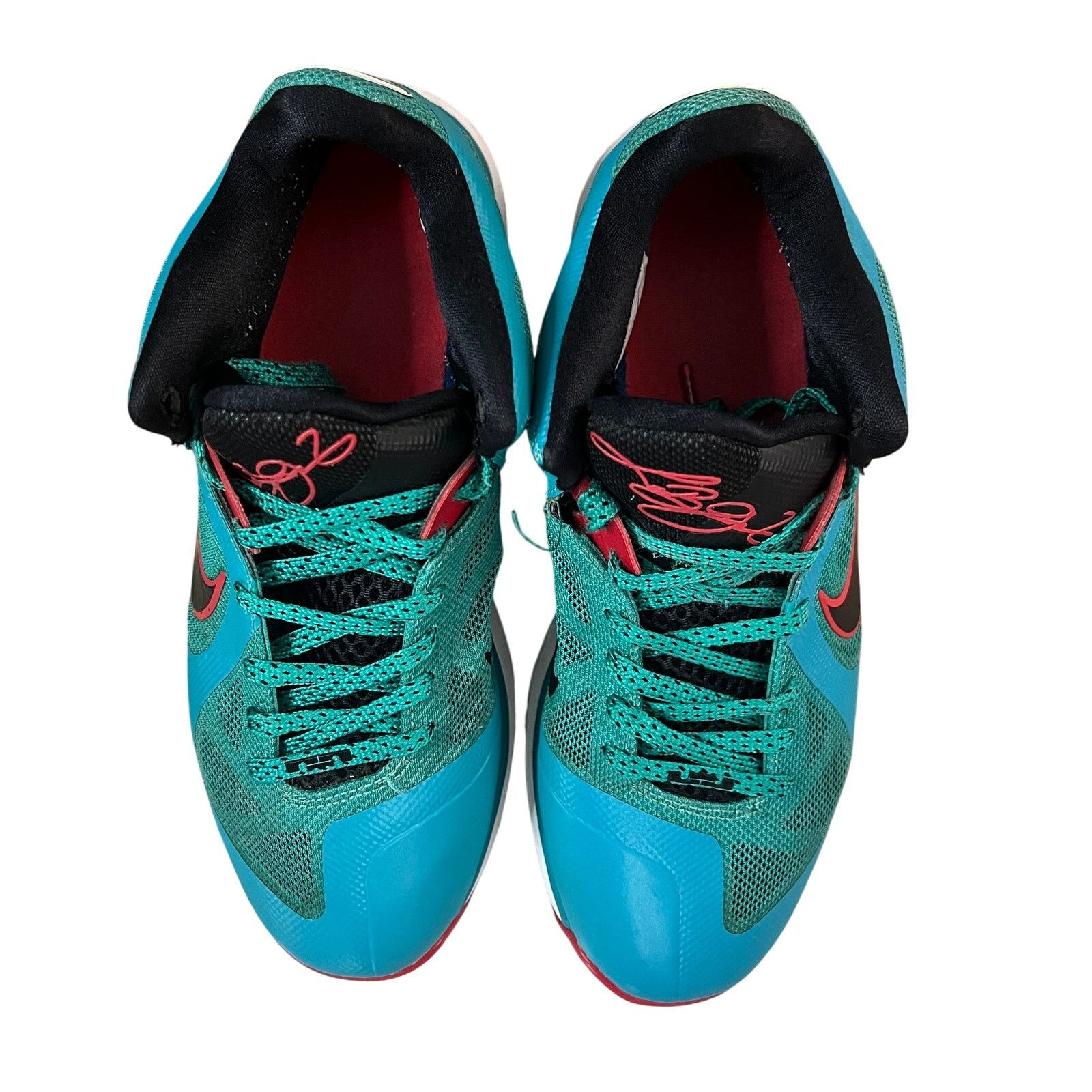 Nike Nike LeBron 9 Low Liverpool Teal Red Black Size 8 Size US 8 / EU 41 - 7 Thumbnail