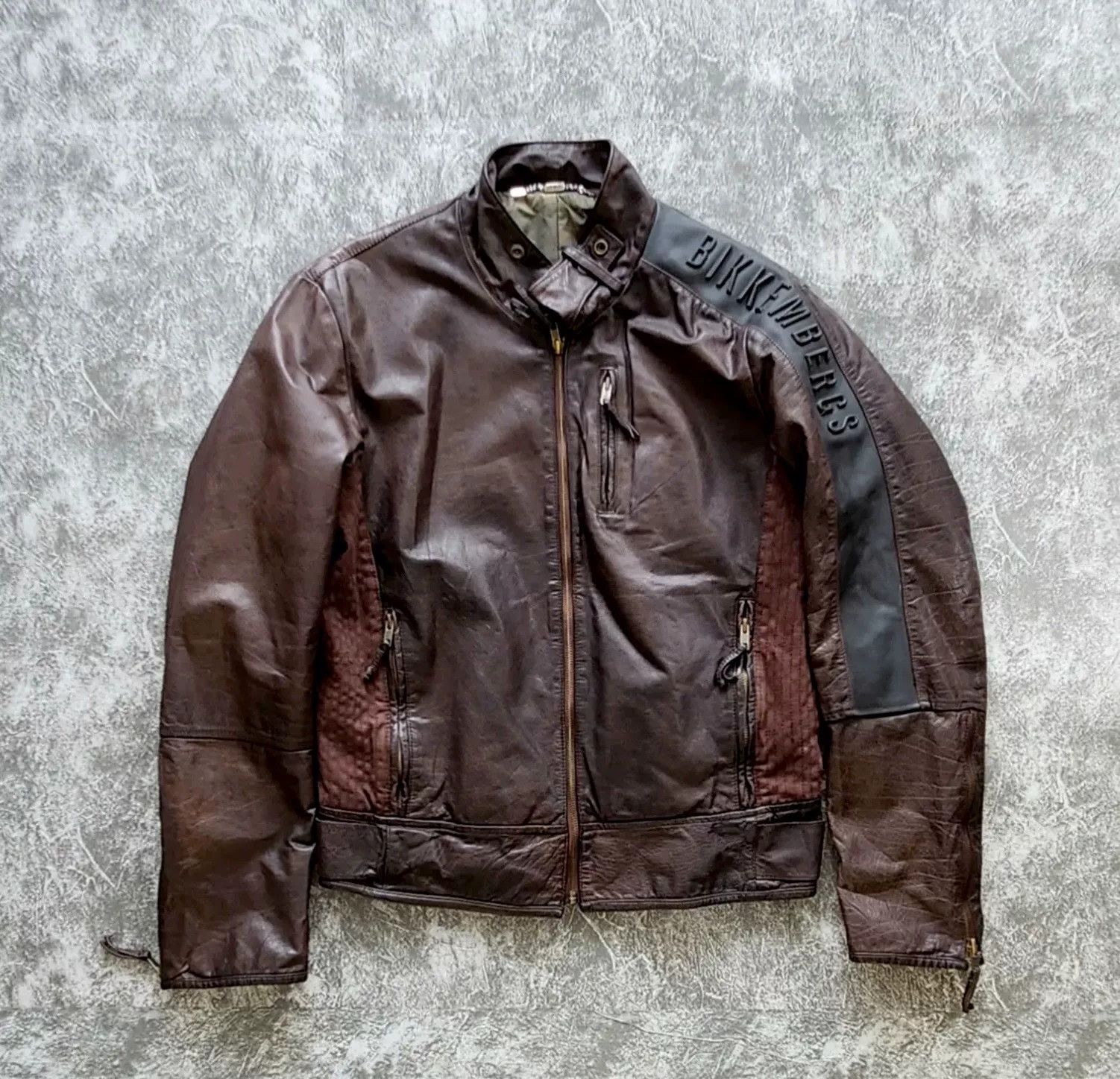 Dirk Bikkembergs Dirk Bikkembergs Bomber Leather Jacket Size US M / EU 48-50 / 2 - 1 Thumbnail