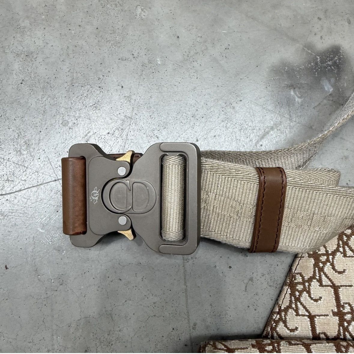 Dior × Travis Scott Dior x CACTUS JACK Oblique Jacquard Saddle Bag Size ONE SIZE - 4 Thumbnail