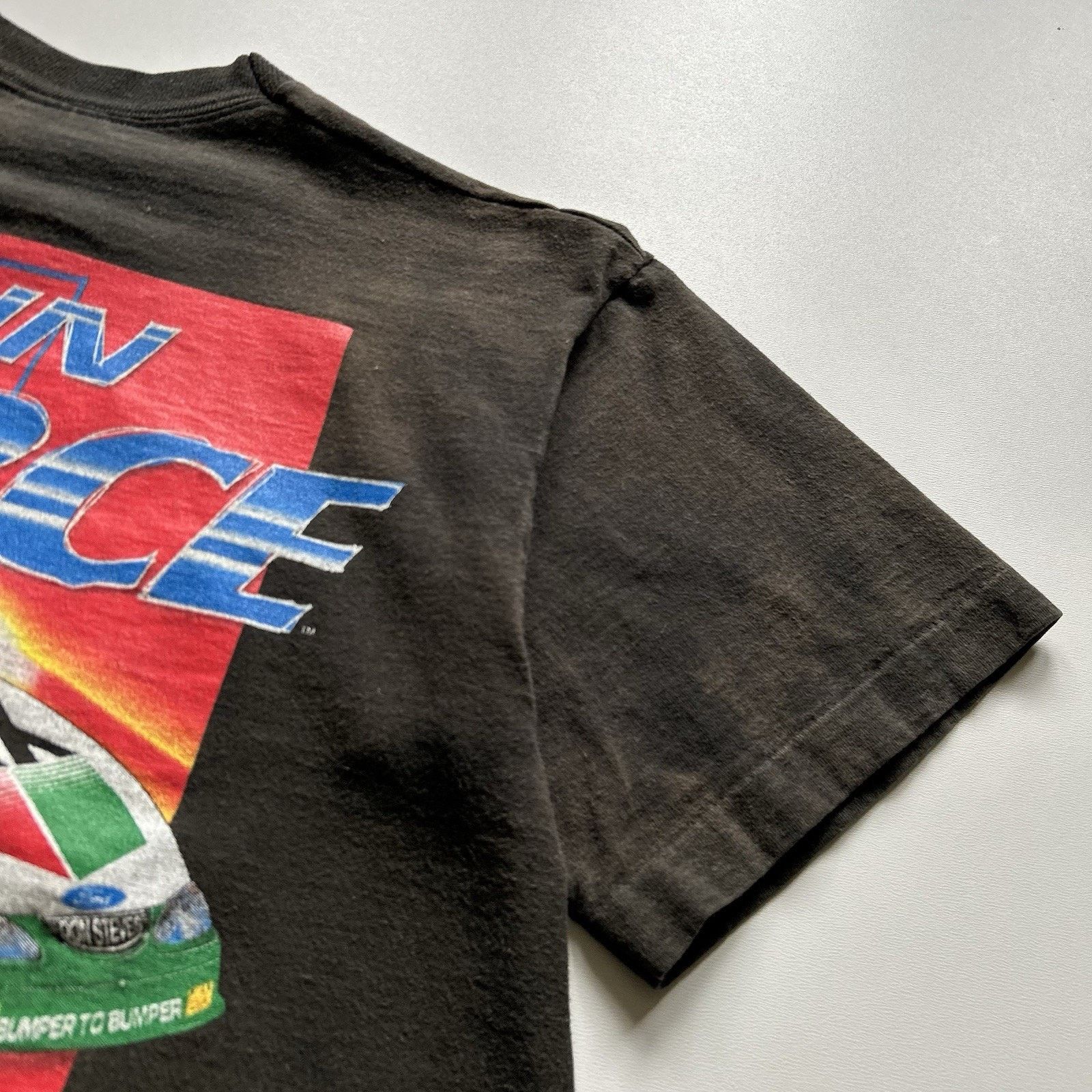 Fruit Of The Loom Vintage John Force T Shirt Medium 90s NHRA Drag Racing Rare Size US M / EU 48-50 / 2 - 12 Thumbnail