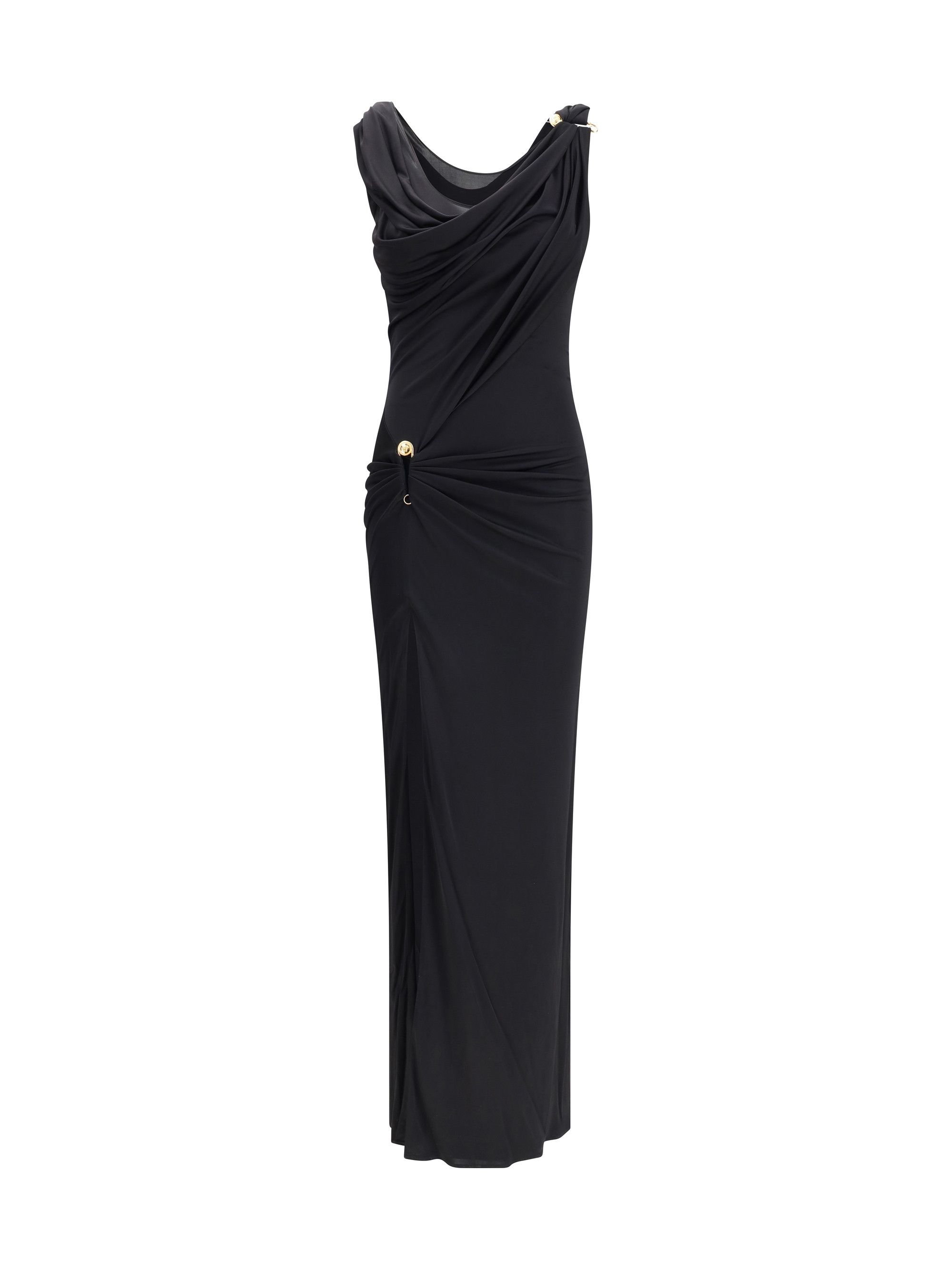 【VIP価格】VERSACE Draped jersey long Dress Versace Draped jersey long Dress | Grailed