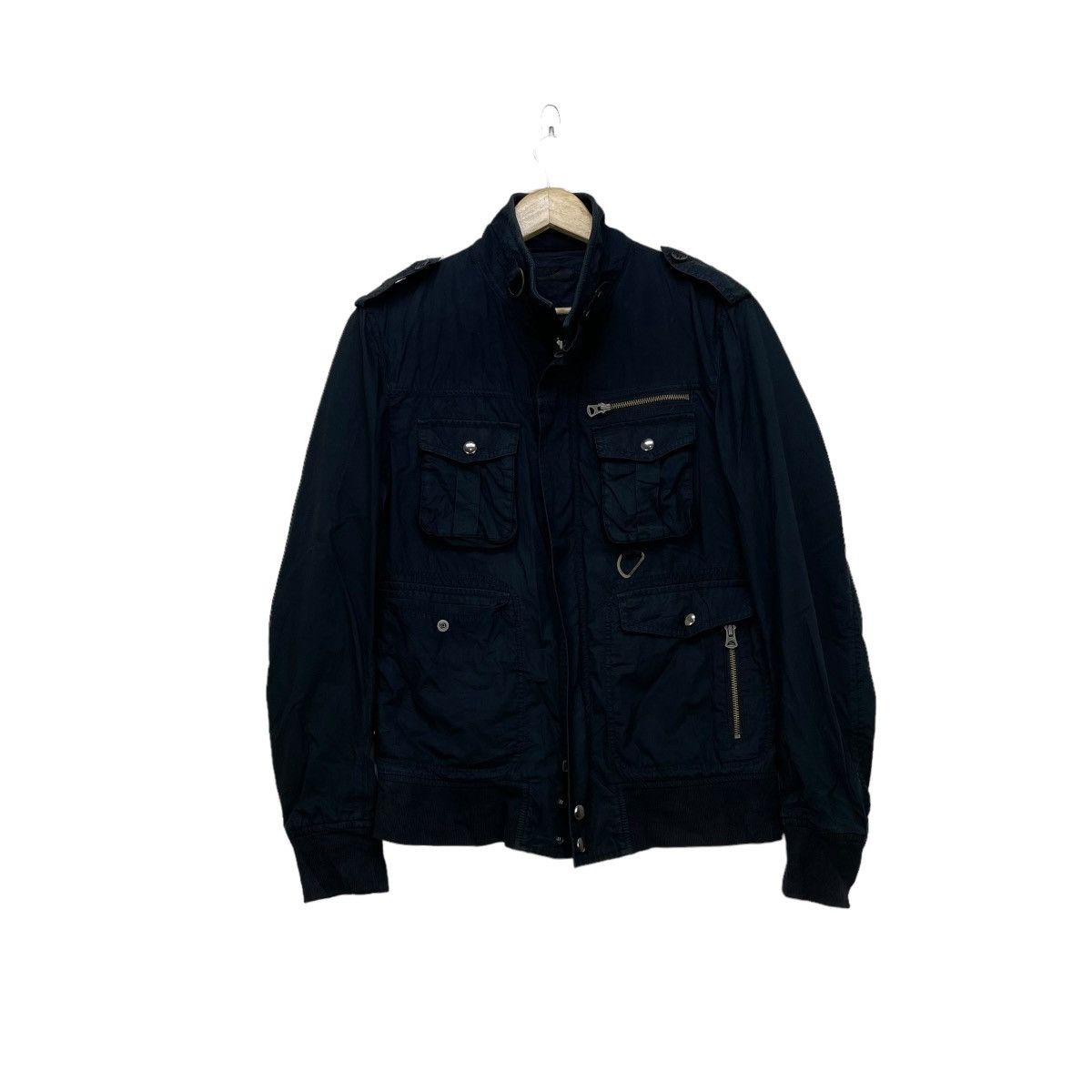 Edifice Japan × If Six Was Nine × Le Grande Bleu (L.G.B.) Japanese Brand Edifice Multi Pocket Bomber Light Jacket Size US M / EU 48-50 / 2 - 2 Thumbnail