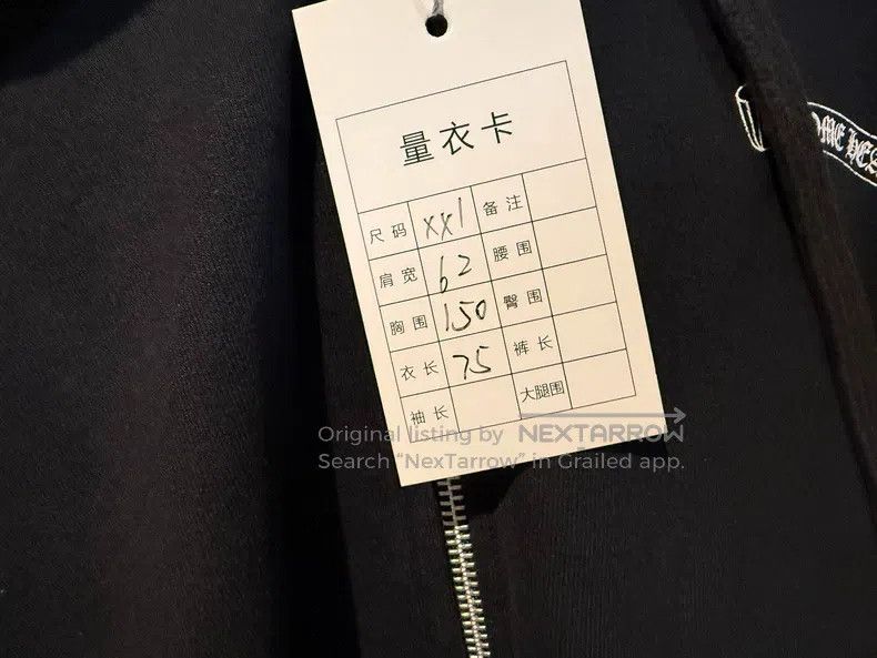 Chrome Hearts CHROME HEARTS Size XXL Waffle fabric zipper hoodie Size US XXL / EU 58 / 5 - 3 Thumbnail