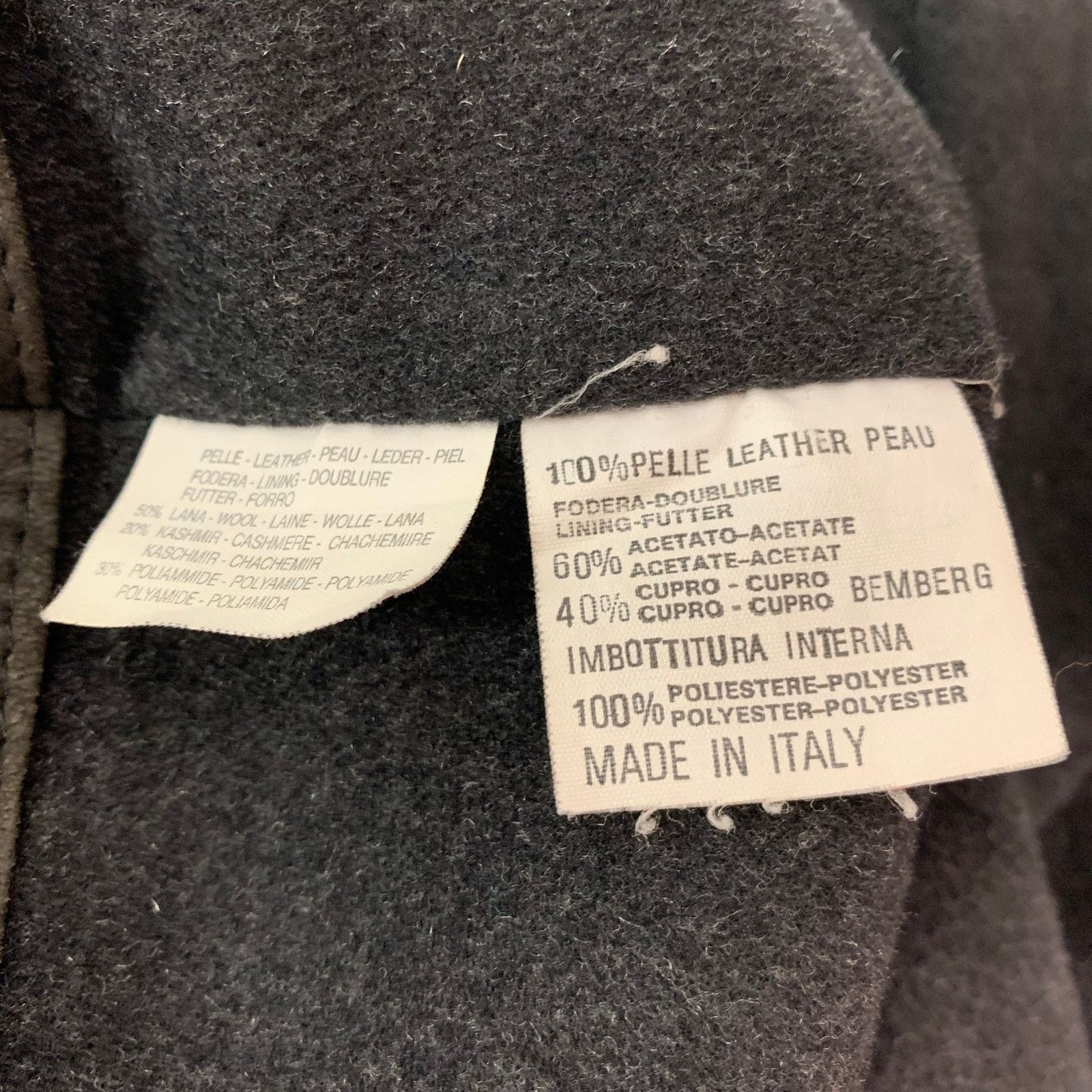 Bally BALLY Size 48 Grey Green Leather Nautical Coat Size US XXL / EU 58 / 5 - 10 Thumbnail