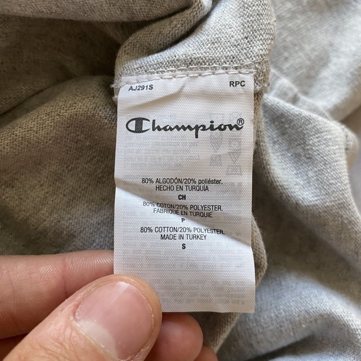 Beams Japan × Champion Beams Japan x Champion Passport Pocket Small Logo T-Shirt Size US S / EU 44-46 / 1 - 7 Thumbnail
