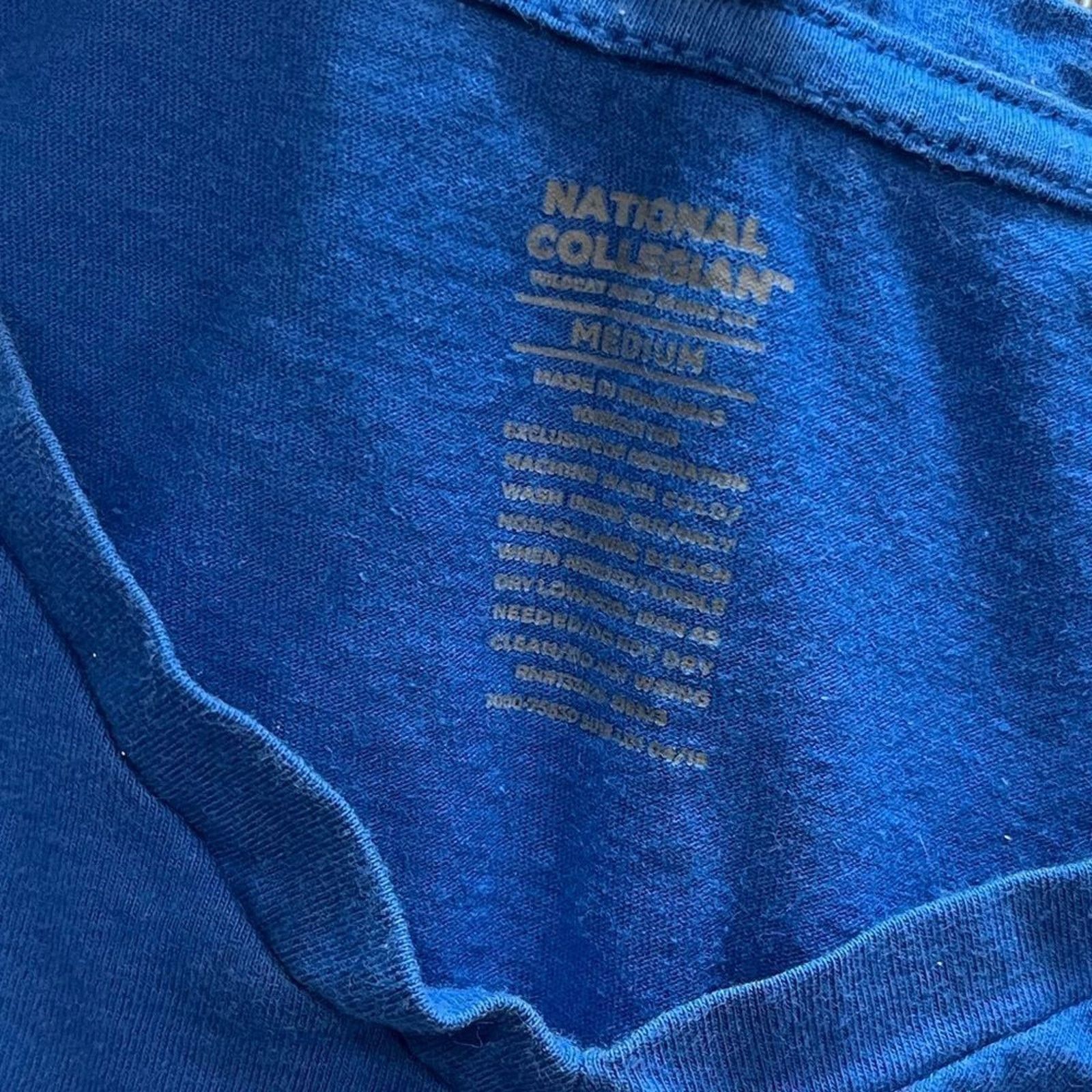 Vintage National Collegian UK Kentucky Wildcats V-Neck T-Shirt Sz M Size M / US 6-8 / IT 42-44 - 2 Thumbnail