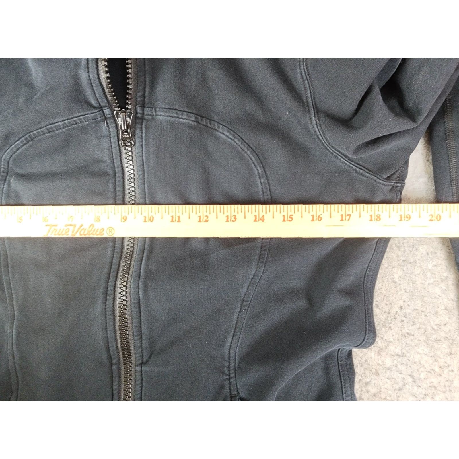 Lululemon Lululemon Scuba Hoodie Womens Black Full Zip Heavyweight Faded Athletic Regular L Size L / US 10 / IT 46 - 7 Thumbnail