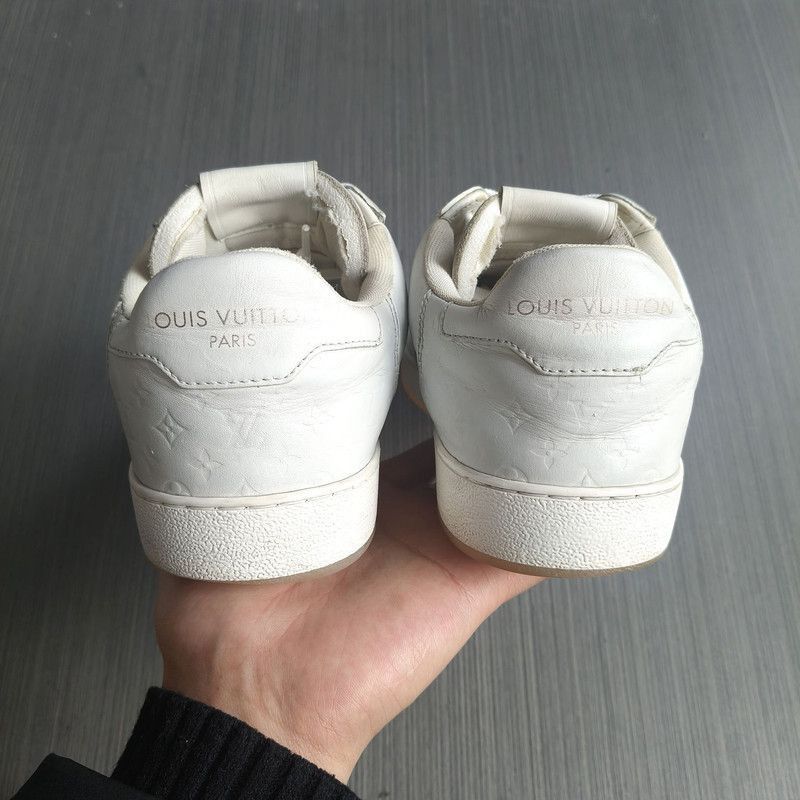 Louis Vuitton Louis Vuitton Rivoli Leather Low-Top Sneakers - Size US 8.5 / EU 41-42 - 2 Thumbnail