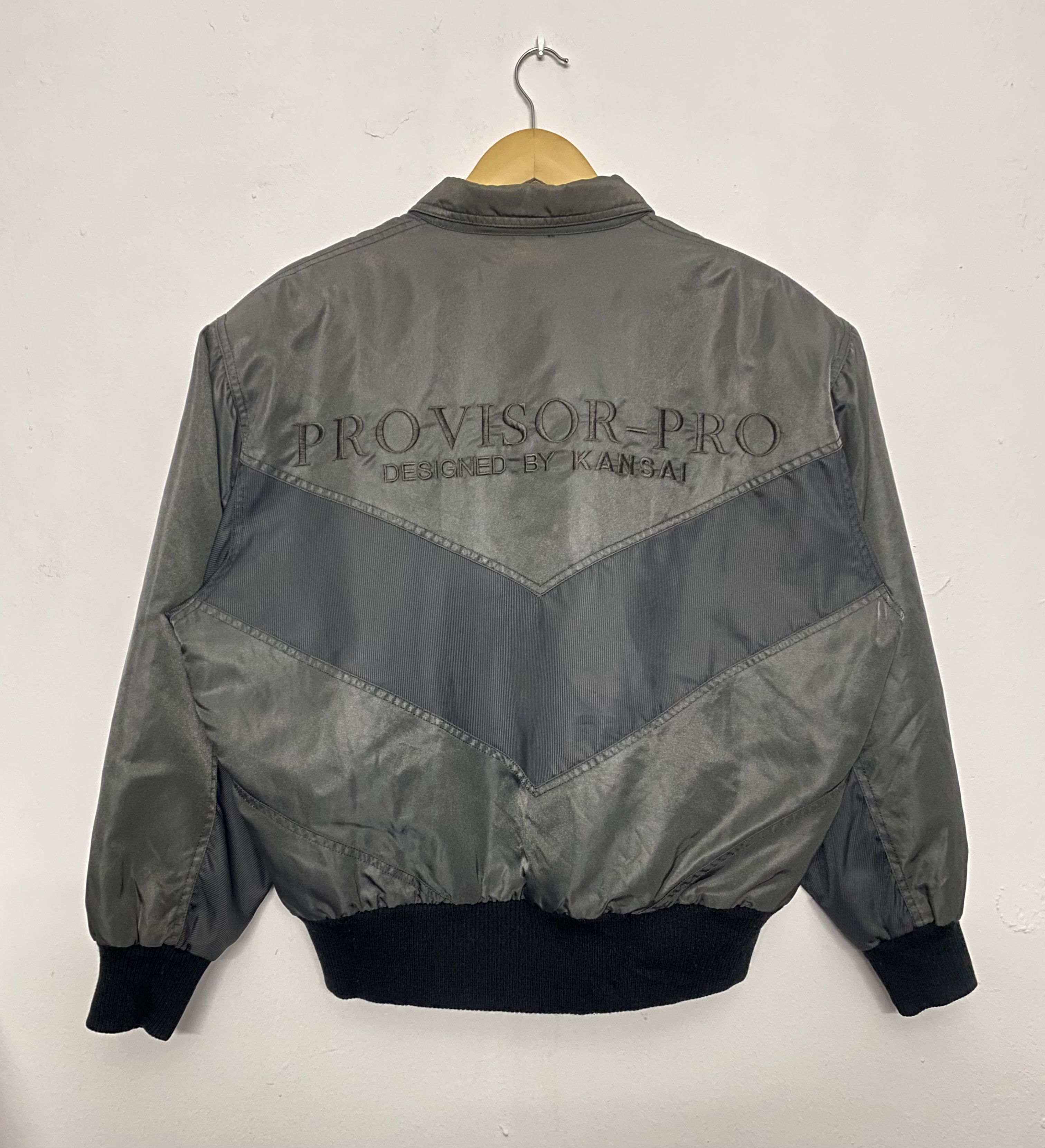 Kansai Yamamoto Vintage PROVISOR-PRO Kansai Yamamoto Sportswear Bomber M Size US M / EU 48-50 / 2 - 2 Thumbnail
