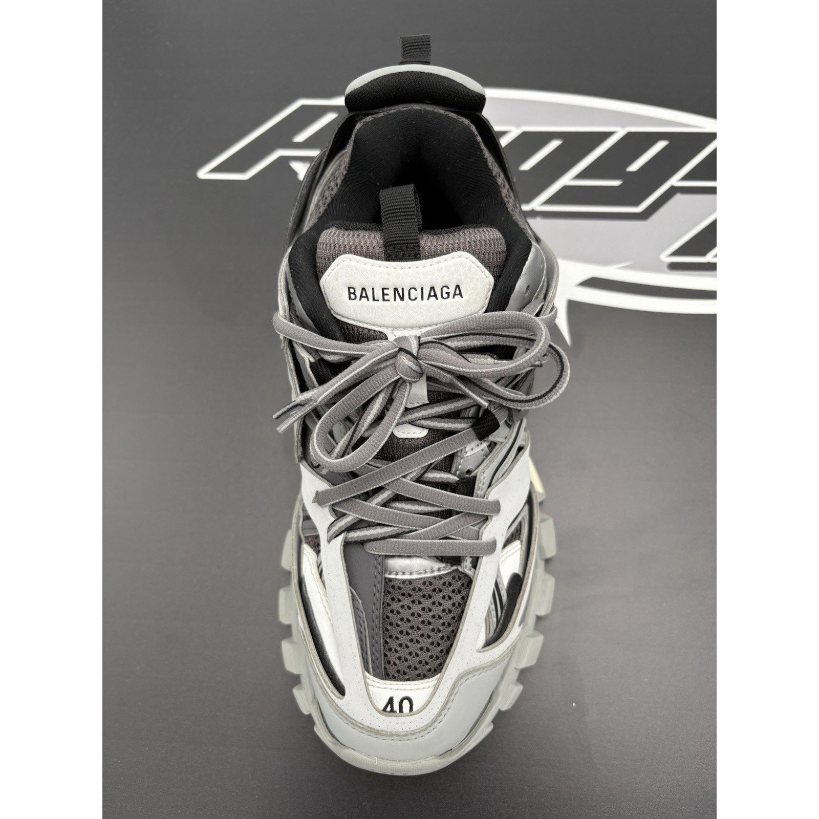 Balenciaga Balenciaga Track LED Sneaker ' Silver, Grey ' | GREAT COND! Size US 7 / EU 40 - 12 Thumbnail